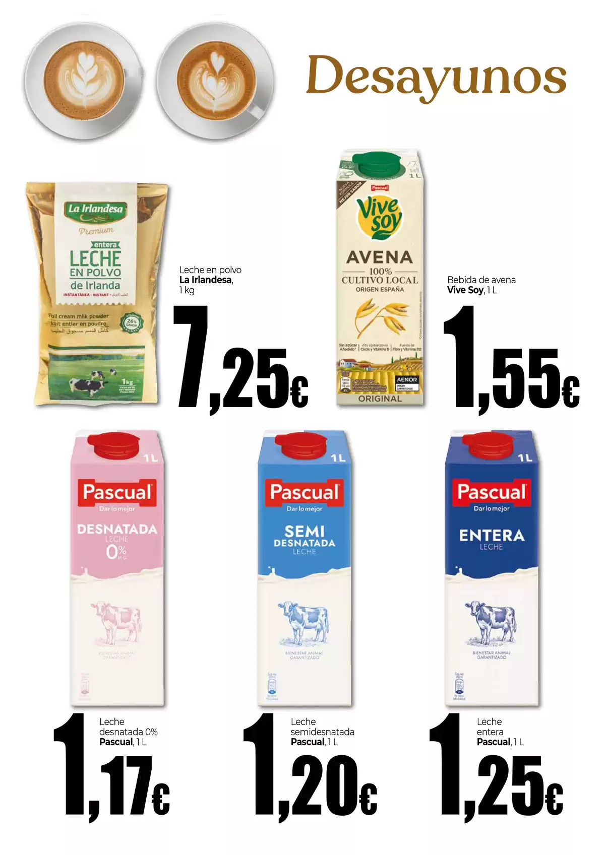 Ofertas de Unide Market España de 19 marzo a 8 abril 2026 Especial Desayunos