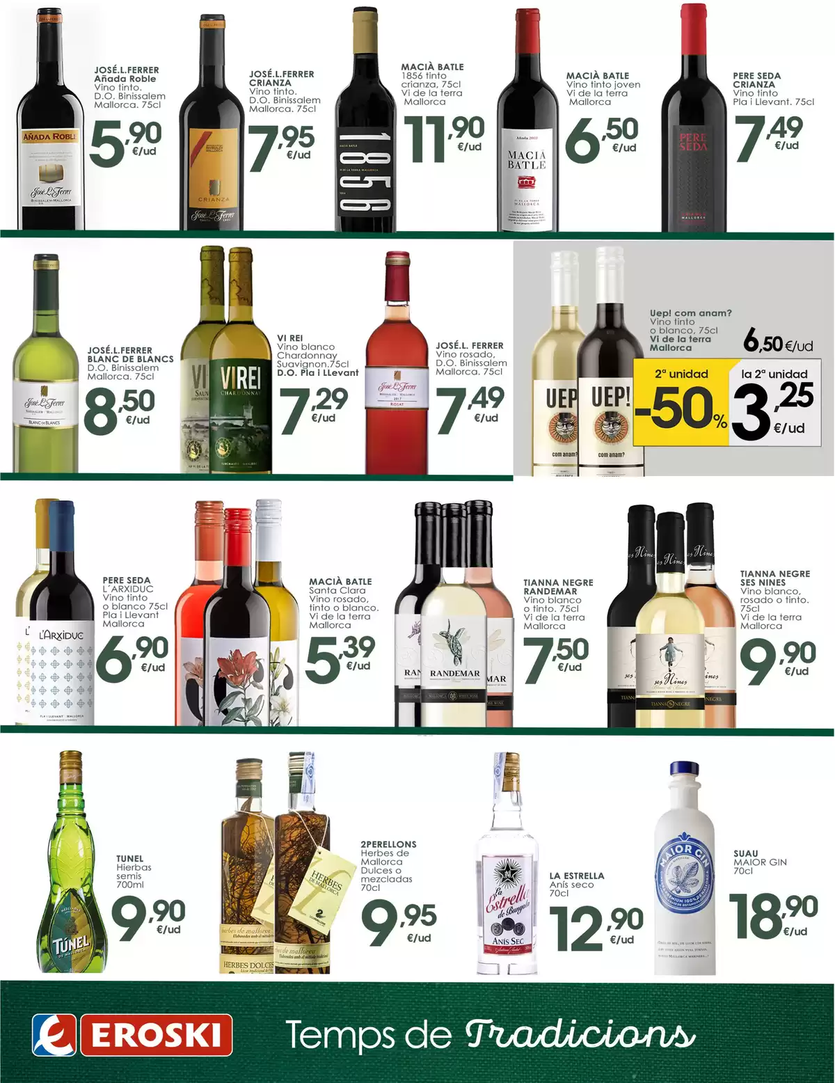 Ofertas de Eroski España de 19 marzo a 8 abril 2026 Temps de tradicions