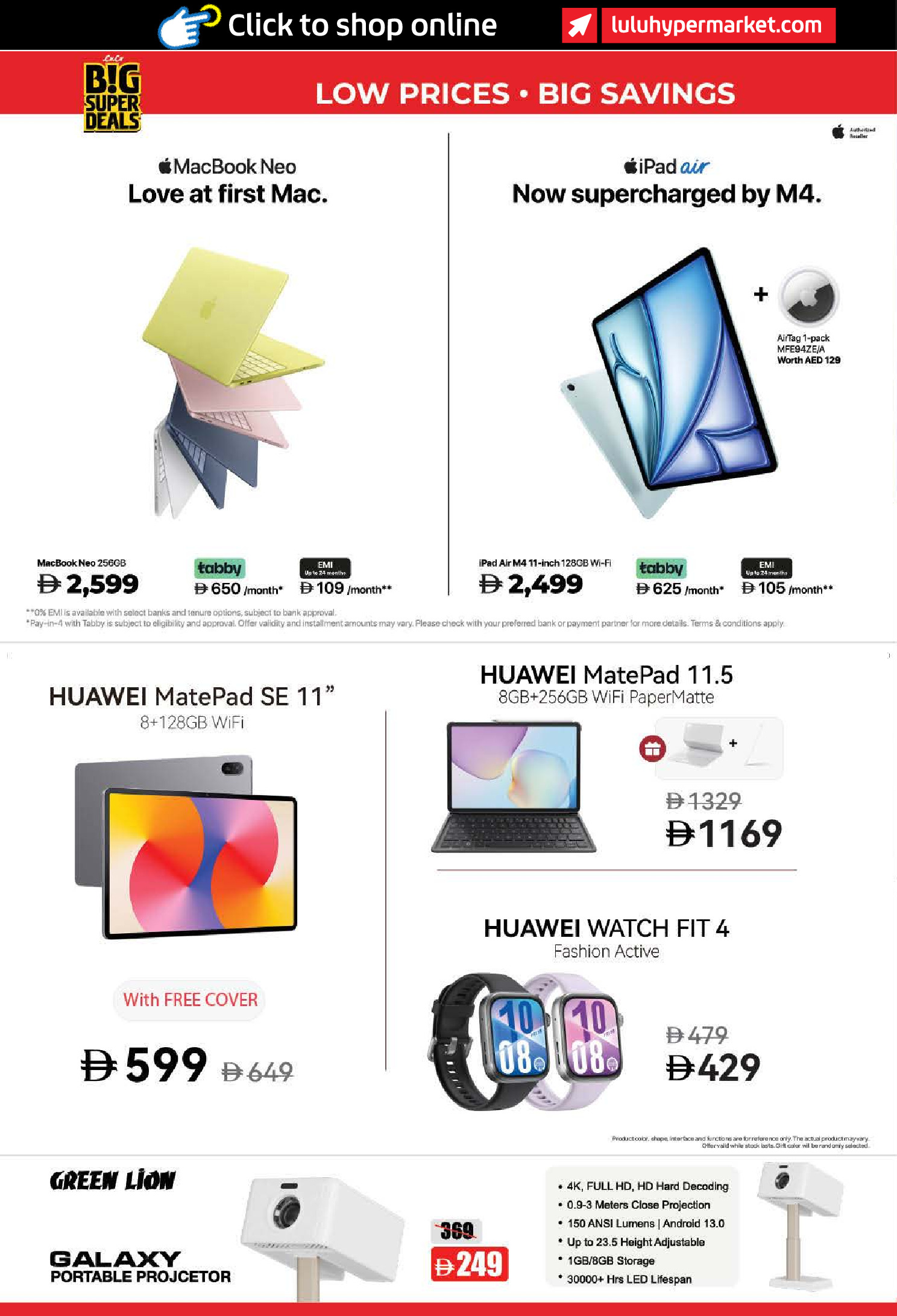 Ofertas de Lulu Dubai, Sharjah, Ajman, Umm Al Quwain, Ras Al Khaimah, Fujairah, Dba de 24 a 31 marzo 2026 Oferta superfuerte