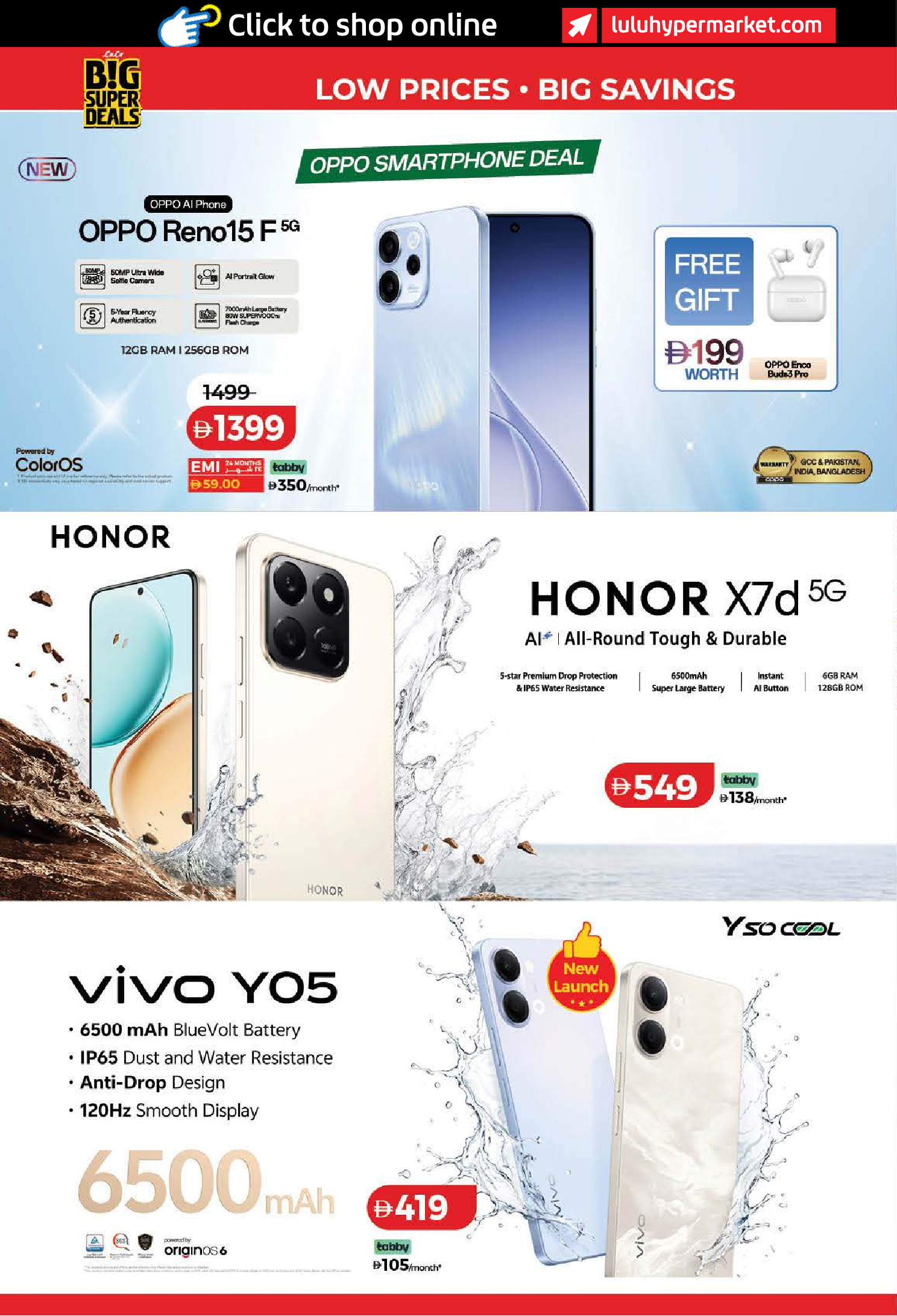 Ofertas de Lulu Dubai, Sharjah, Ajman, Umm Al Quwain, Ras Al Khaimah, Fujairah, Dba de 24 a 31 marzo 2026 Oferta superfuerte