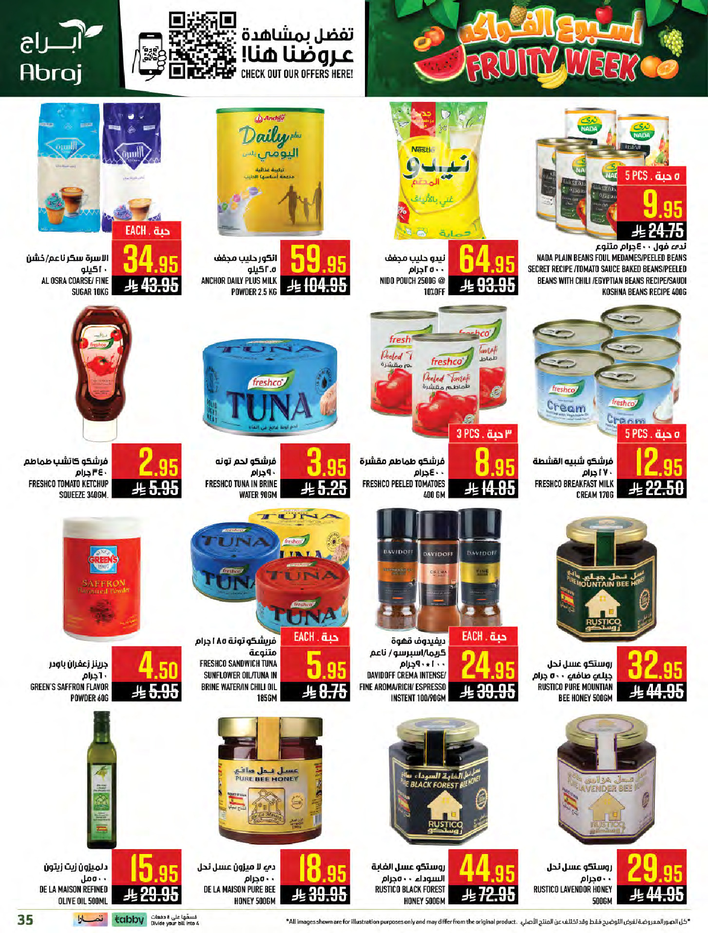 Abraj Hypermarket Saudi Arabia offers from 25 to 31 March 2026 Fruit Week Offers