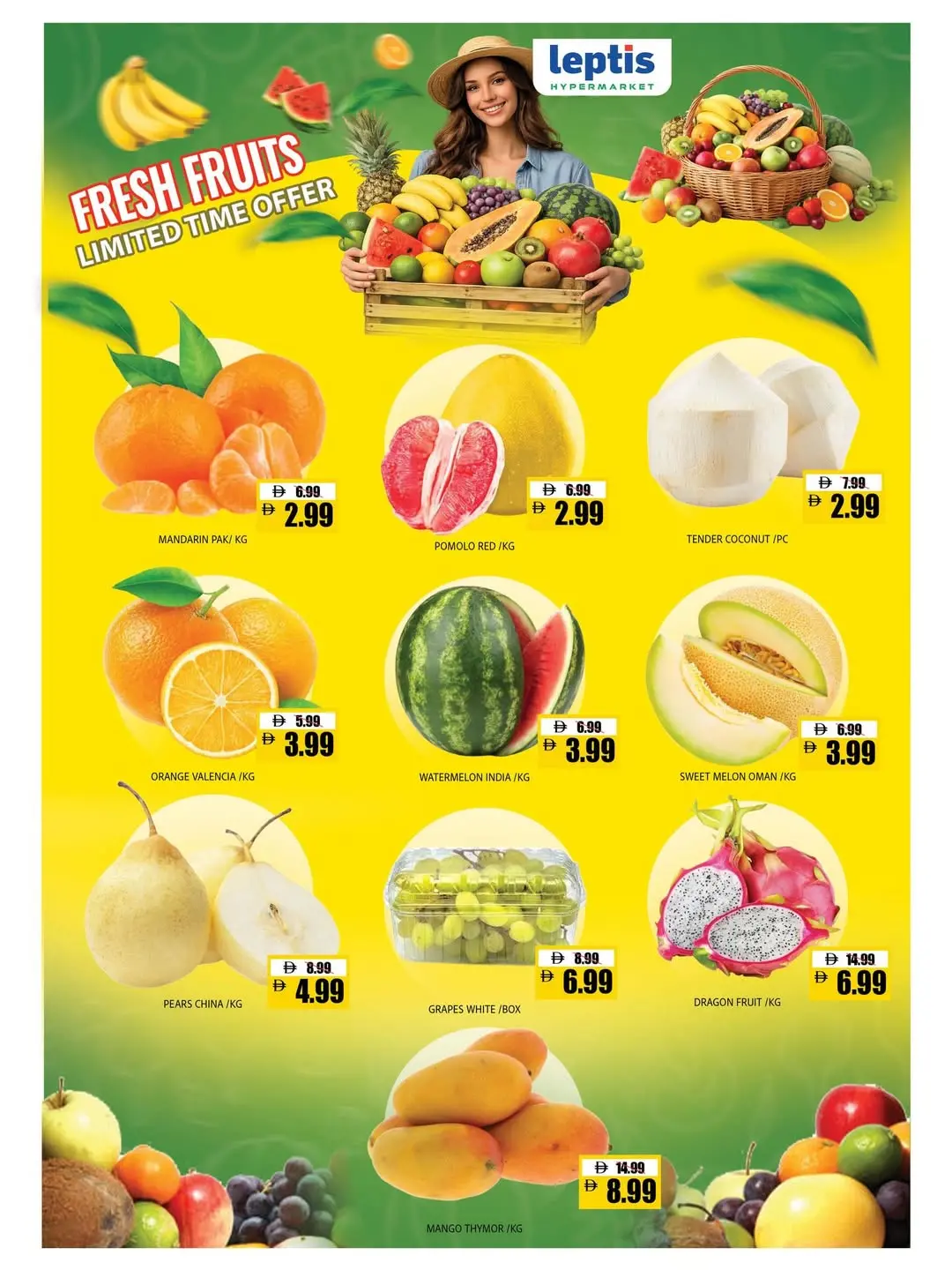 Ofertas de Hipermercado Leptis Emiratos Árabes Unidos de 26 a 29 marzo 2026 Mega Venta