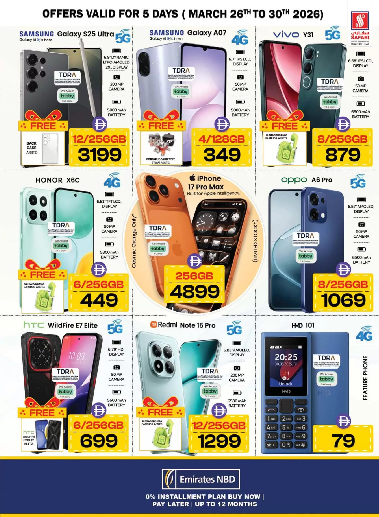 Ofertas de Hipermercado Safari Sharjah de 26 a 29 marzo 2026 Operaciones locas