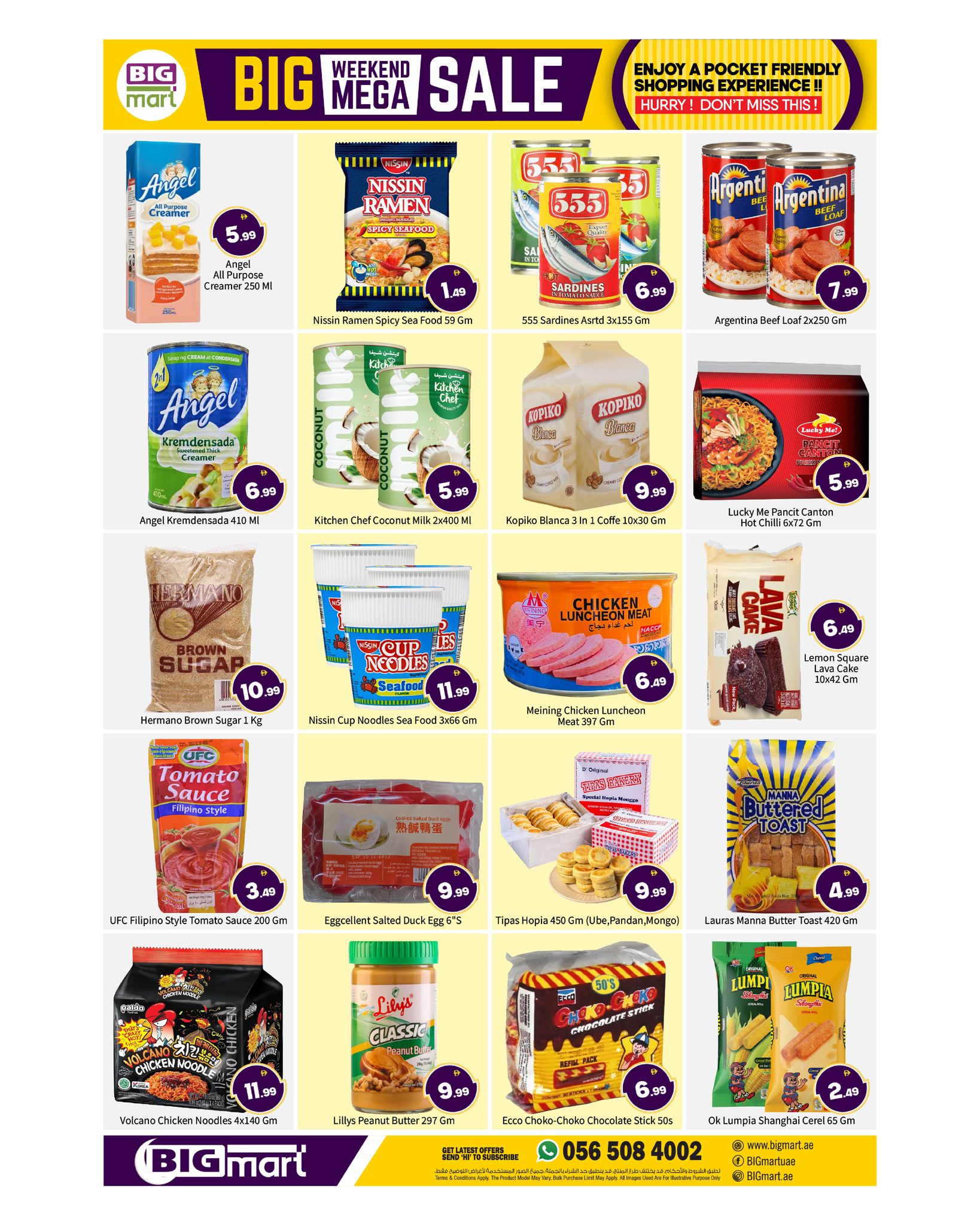 BIGmart offers in Abu Dhabi from 26 to 29 March 2026 Weekend Deals