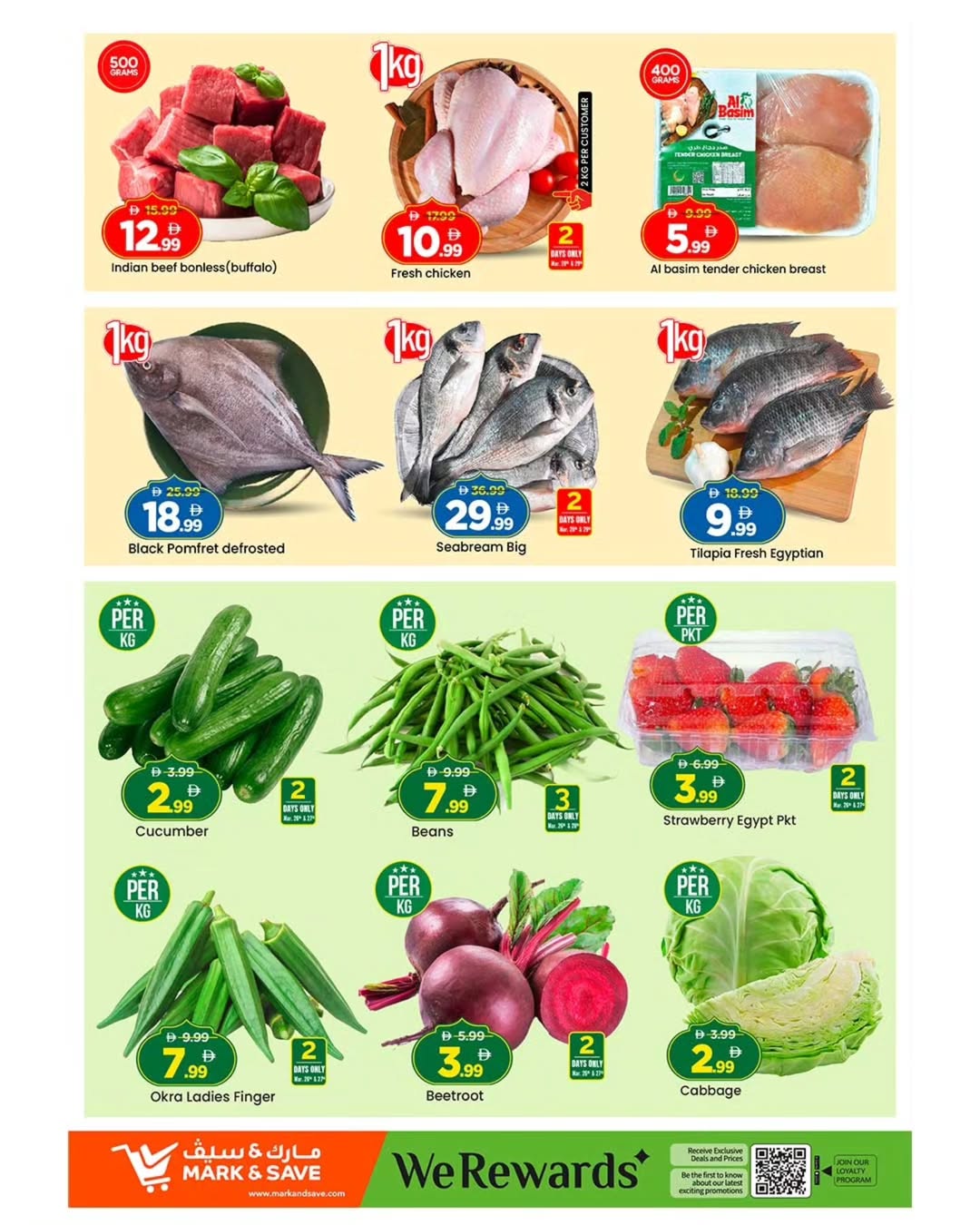 Ofertas de Mark & Save Almsfh de 26 a 29 marzo 2026 Operaciones de fin de mes