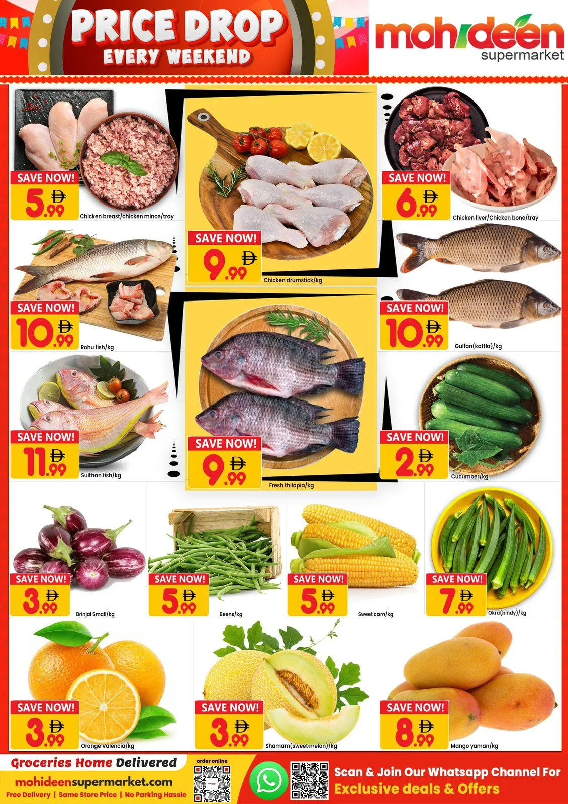 Ofertas de supermercado mohideen Emiratos Árabes Unidos de 26 a 29 marzo 2026 Bajada de Precio