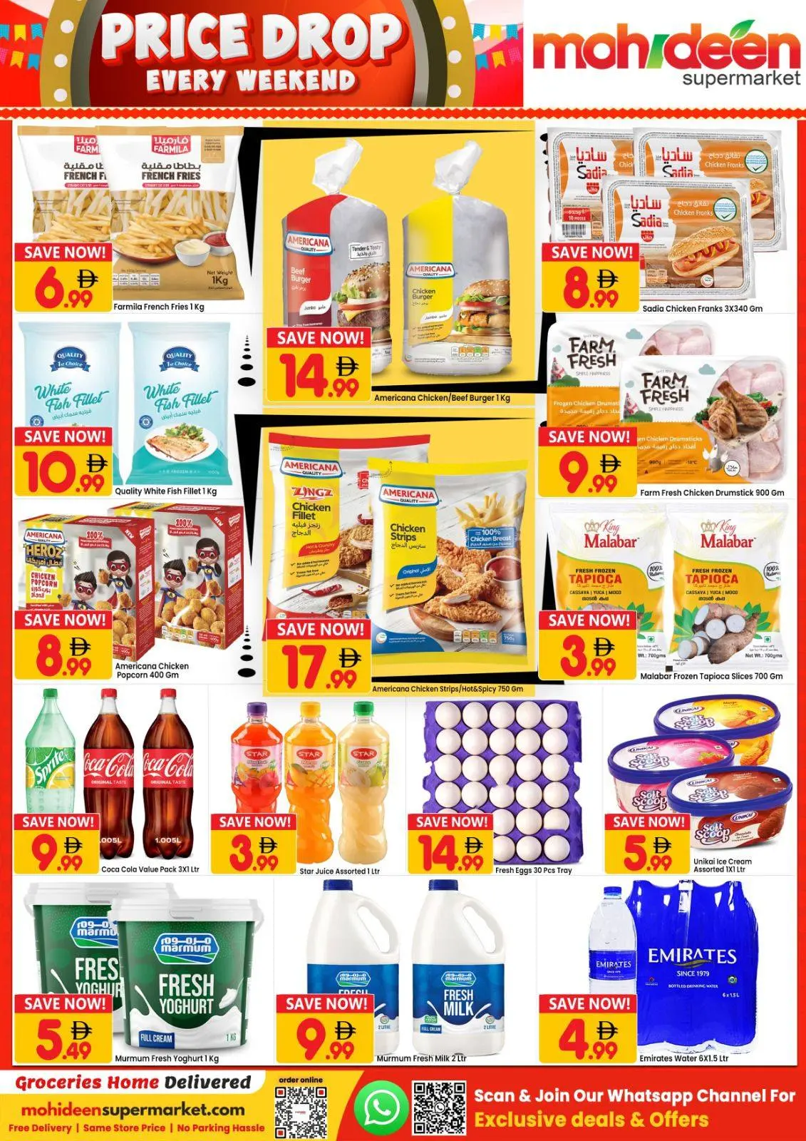 Ofertas de supermercado mohideen Emiratos Árabes Unidos de 26 a 29 marzo 2026 Bajada de Precio