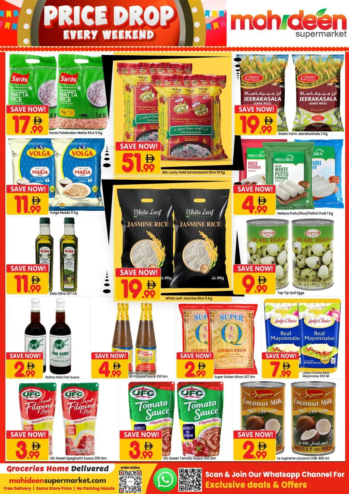 Ofertas de supermercado mohideen Emiratos Árabes Unidos de 26 a 29 marzo 2026 Bajada de Precio