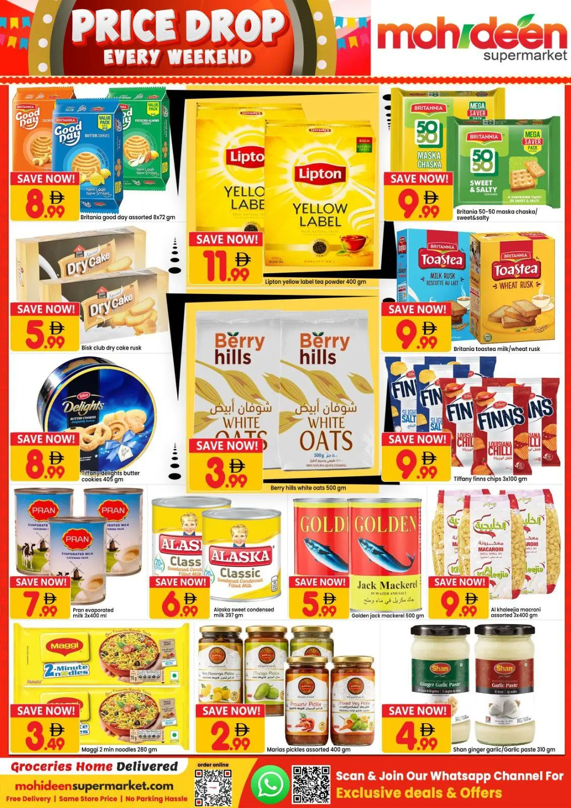 Ofertas de supermercado mohideen Emiratos Árabes Unidos de 26 a 29 marzo 2026 Bajada de Precio