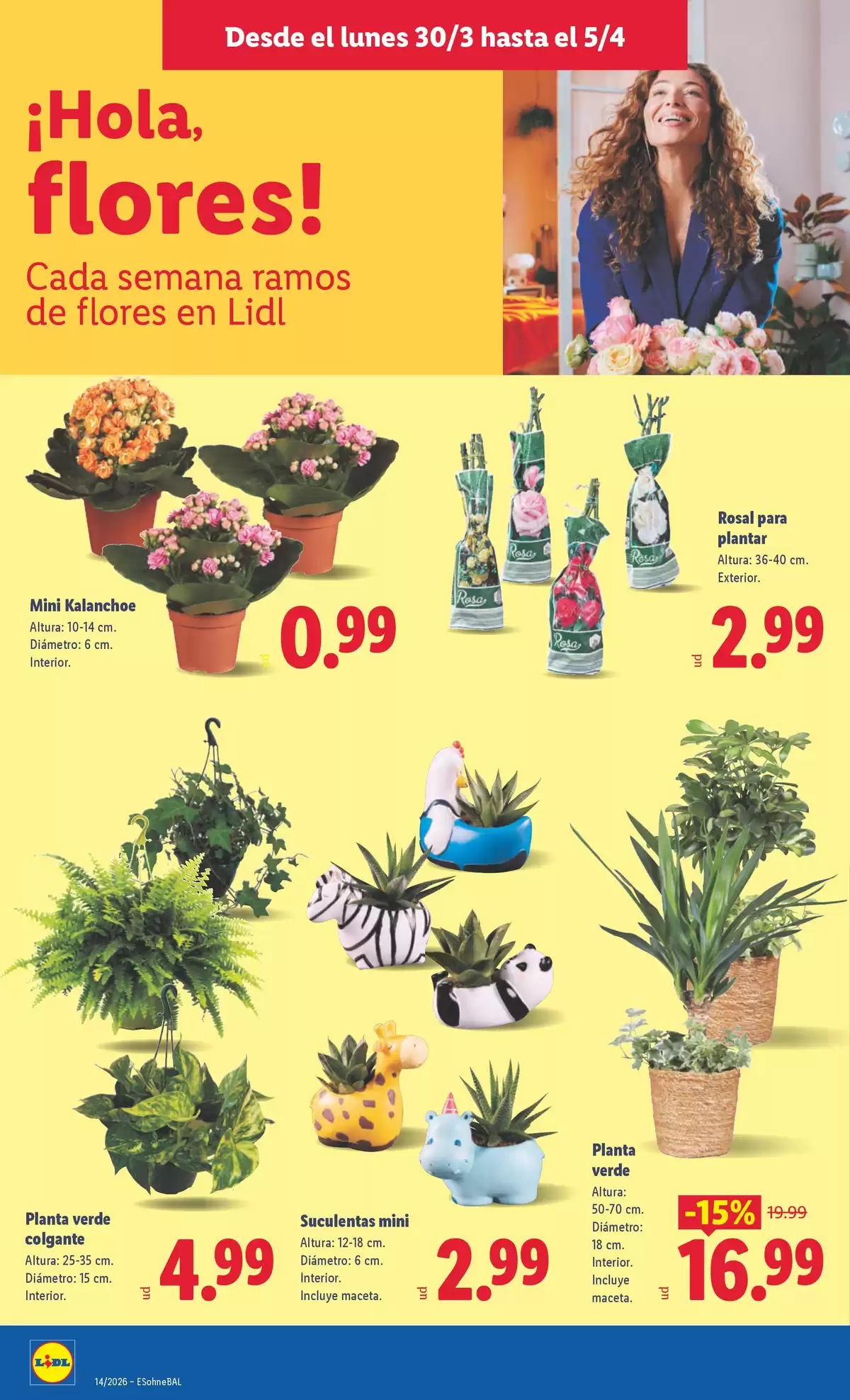Ofertas de Lidl España de 30 marzo a 5 abril 2026 ofertas semanales