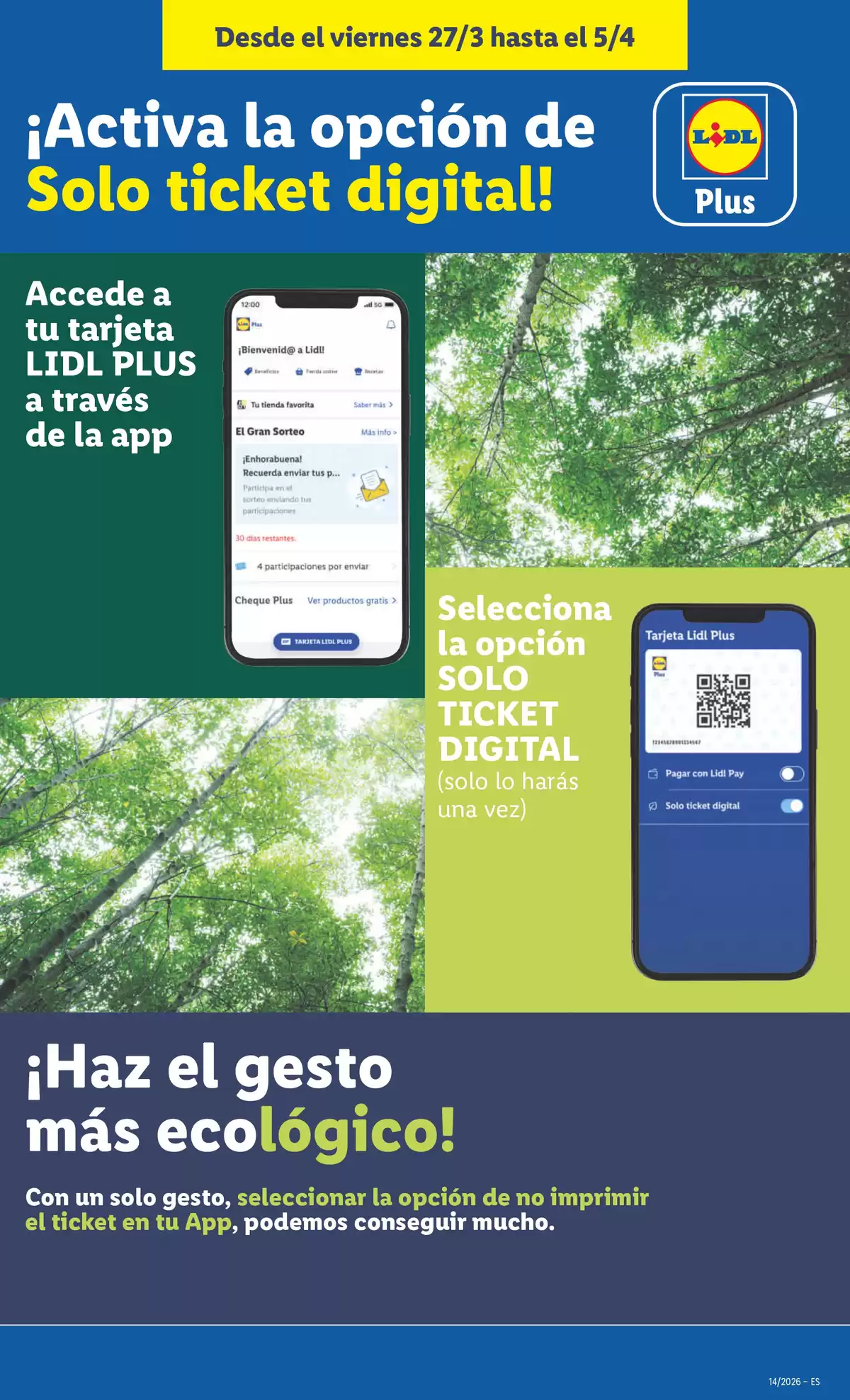 Ofertas de Lidl España de 30 marzo a 5 abril 2026 ofertas semanales