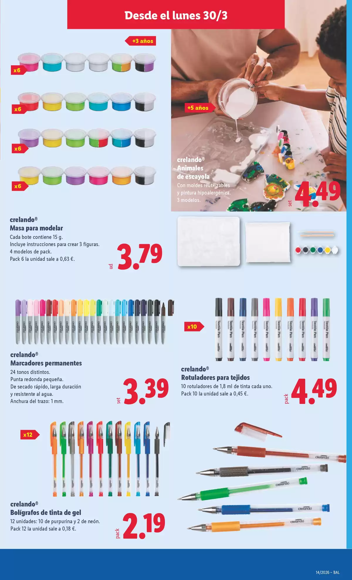 Ofertas de Lidl España de 30 marzo a 5 abril 2026 Ofertas de bazar