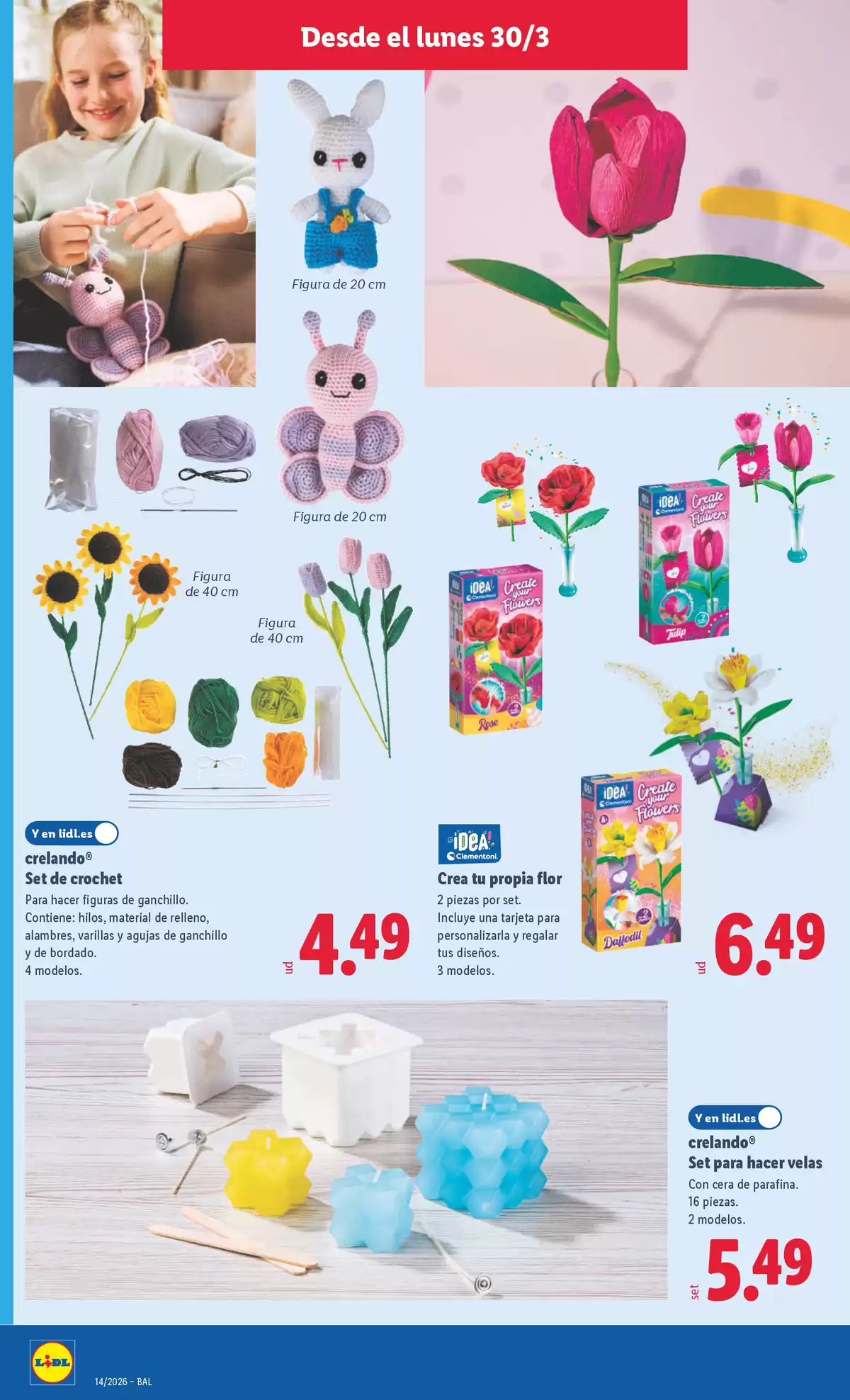 Ofertas de Lidl España de 30 marzo a 5 abril 2026 Ofertas de bazar