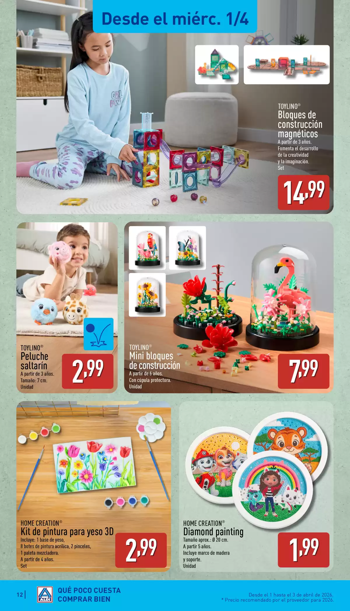 Ofertas de ALDI España de 30 marzo a 5 abril 2026 ¡Qué poco cuesta comprar bien!