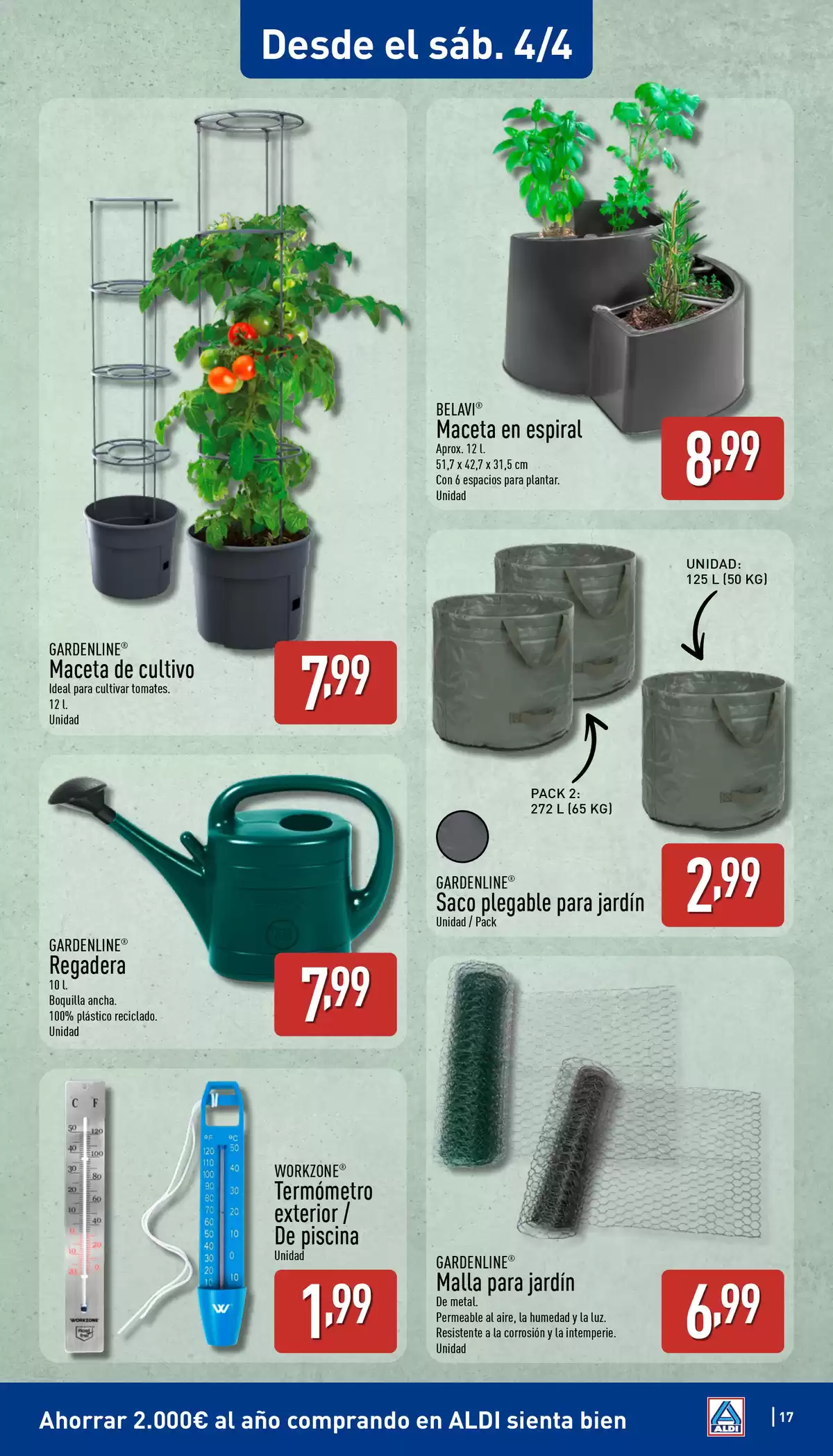 Ofertas de ALDI España de 30 marzo a 5 abril 2026 ¡Qué poco cuesta comprar bien!