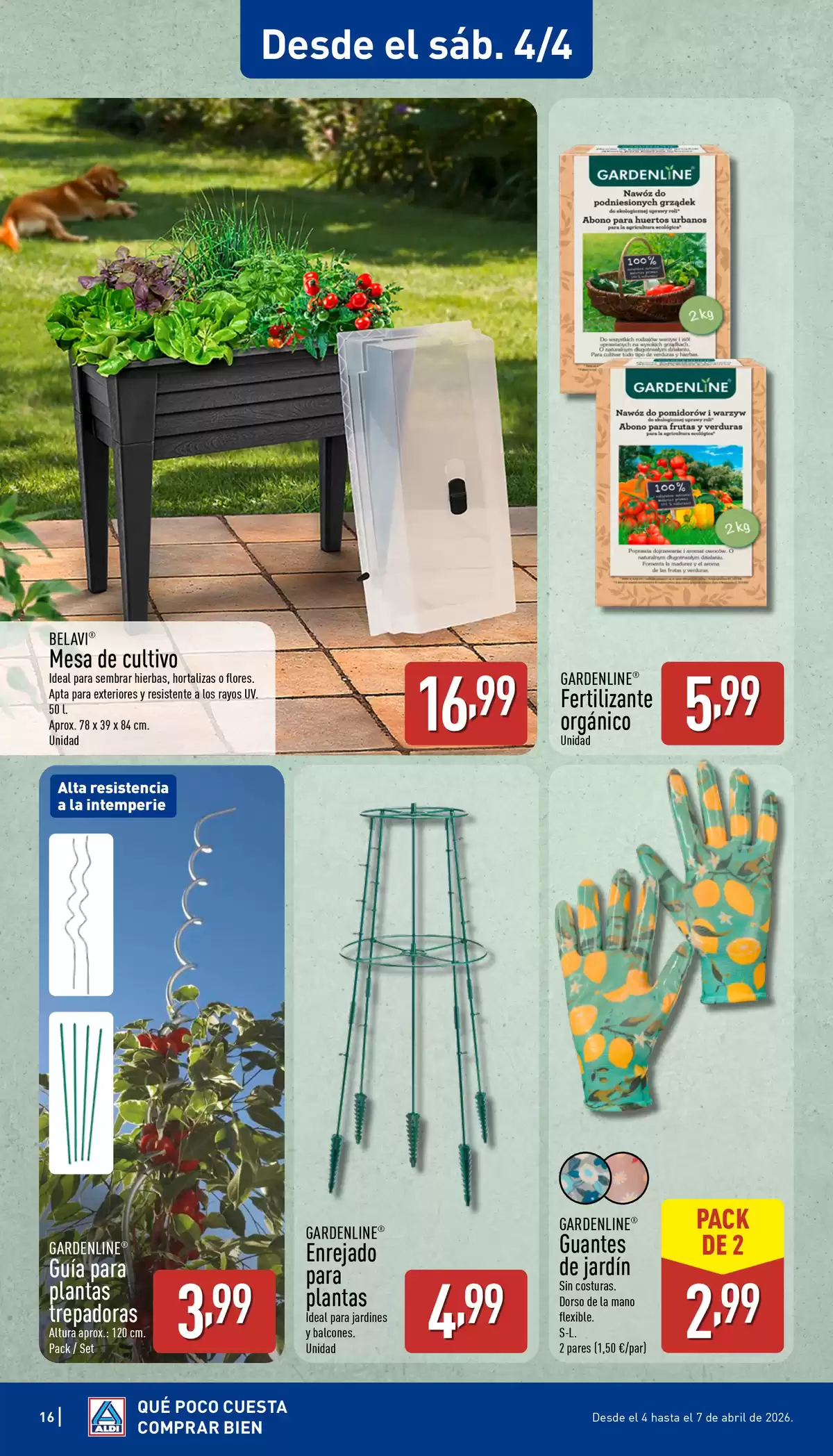 Ofertas de ALDI España de 30 marzo a 5 abril 2026 ¡Qué poco cuesta comprar bien!