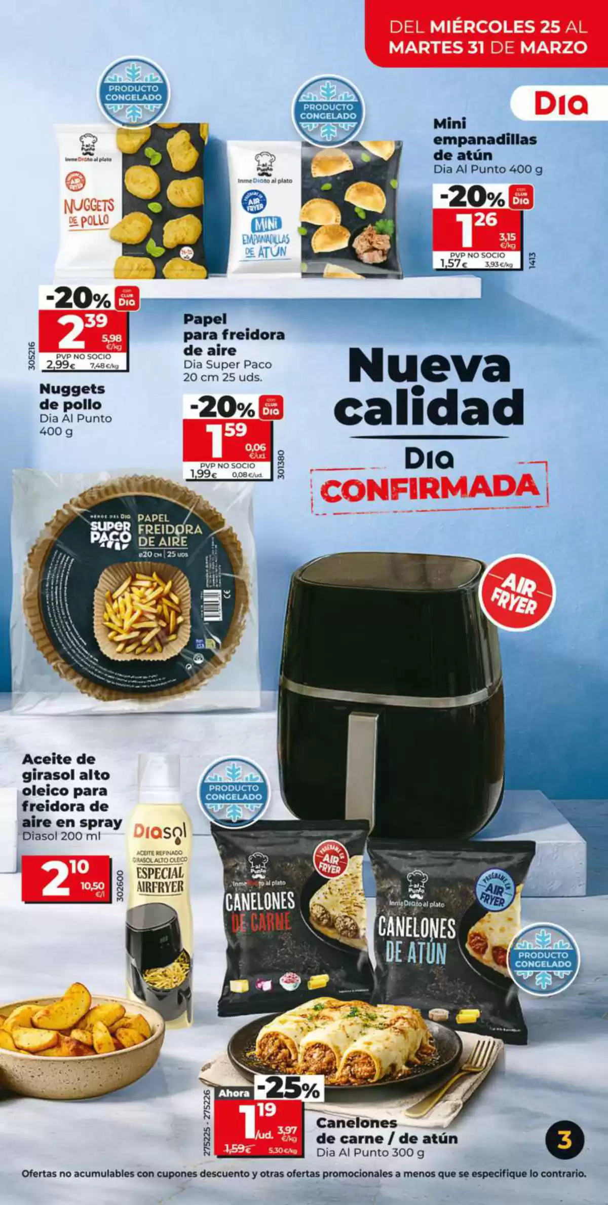 Ofertas de Dia España de 25 a 31 marzo 2026 Nueva calidad Ofertas
