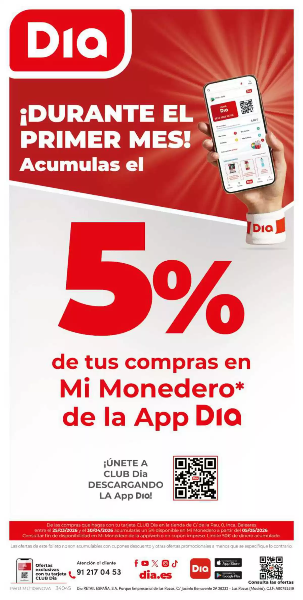 Ofertas de Dia España de 25 a 31 marzo 2026 Gran apertura