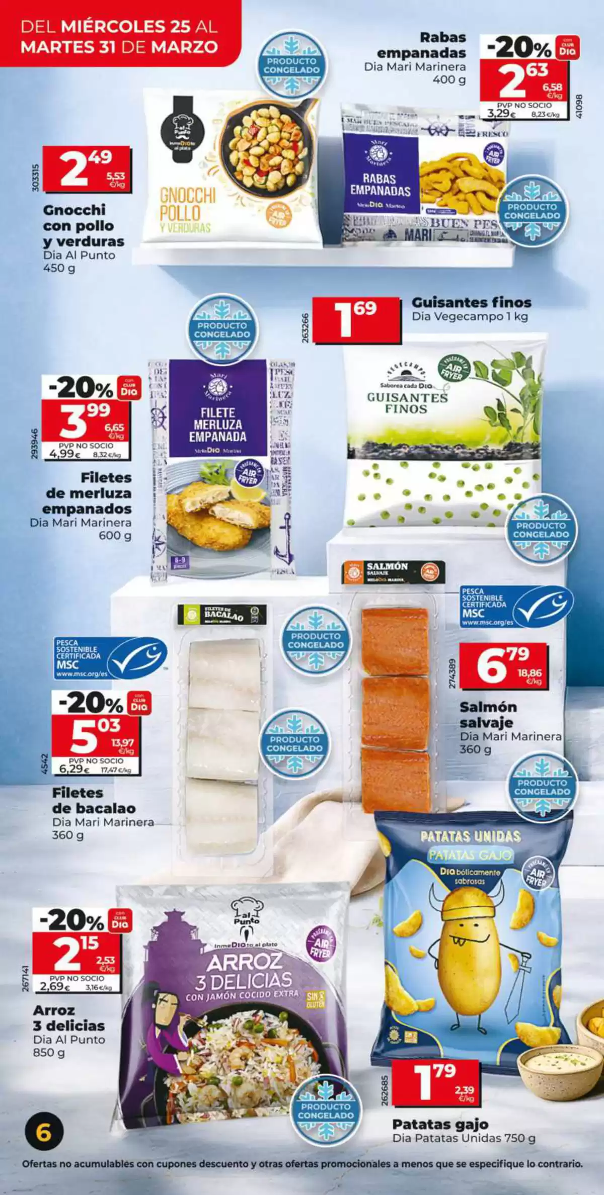 Ofertas de Dia España de 25 a 31 marzo 2026 Ahorro a lo grande Ofertas