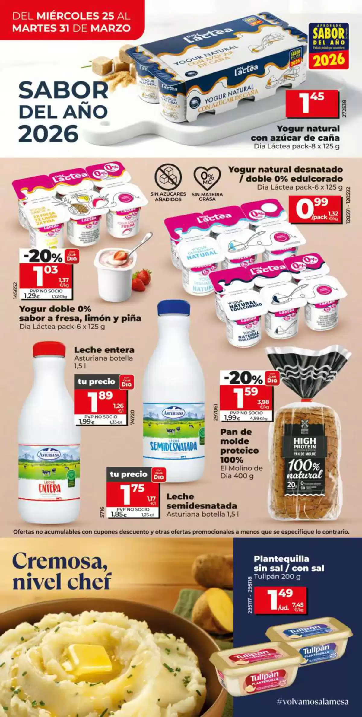 Ofertas de Dia España de 25 a 31 marzo 2026 Ahorro a lo grande Ofertas