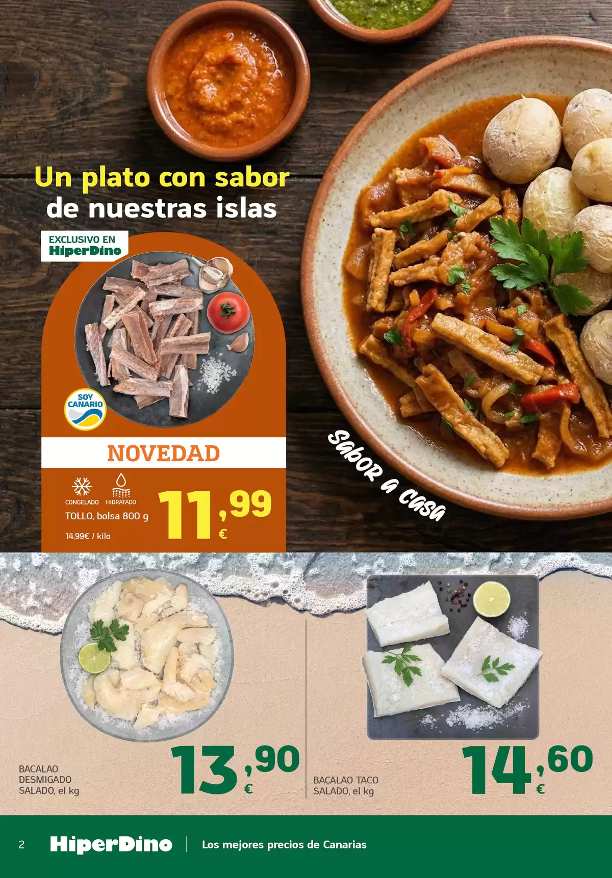 Ofertas de HiperDino España de 24 marzo a 8 abril 2026 Saborea tus dias libres