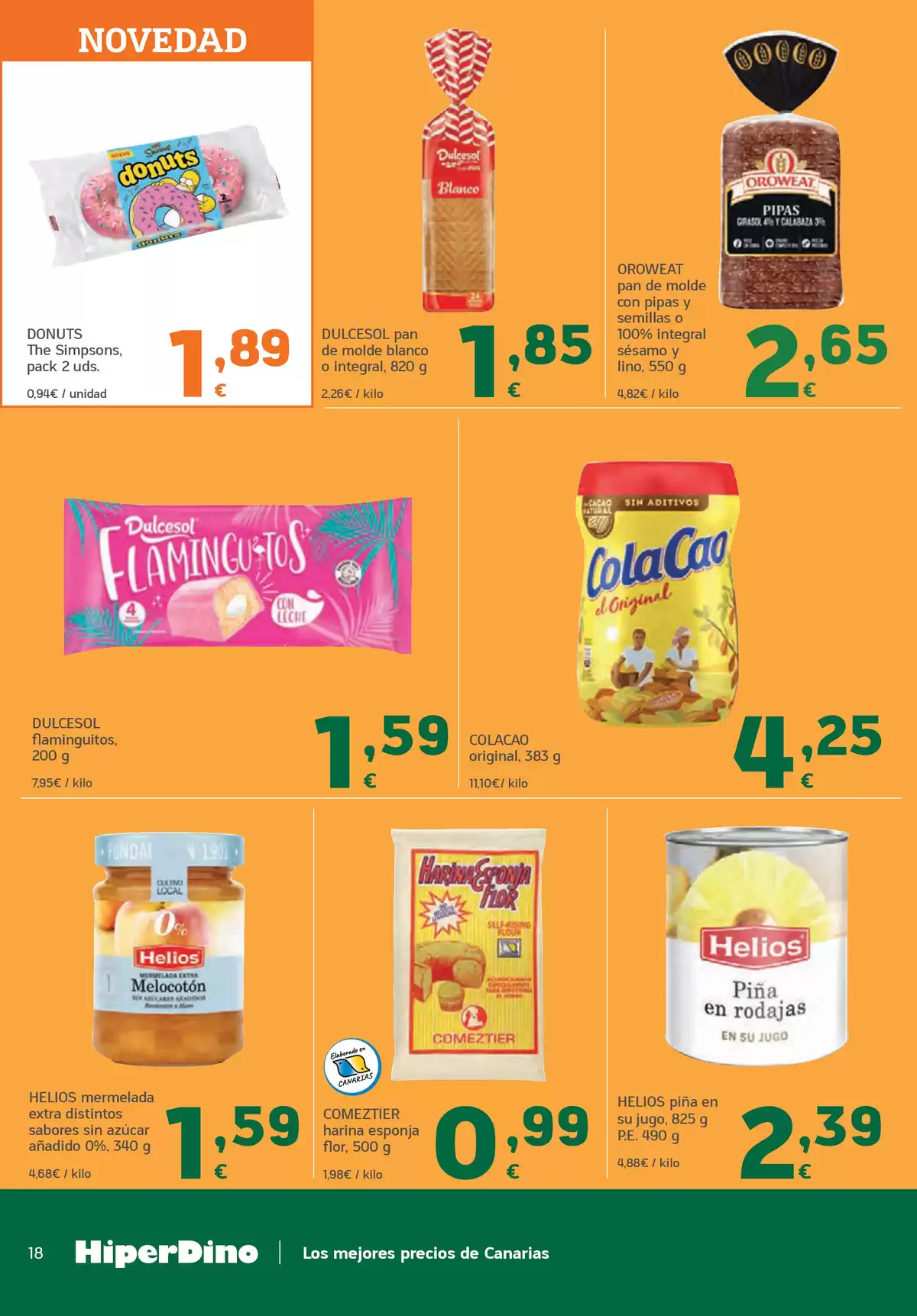 Ofertas de HiperDino España de 24 marzo a 8 abril 2026 Nuevas ofertas