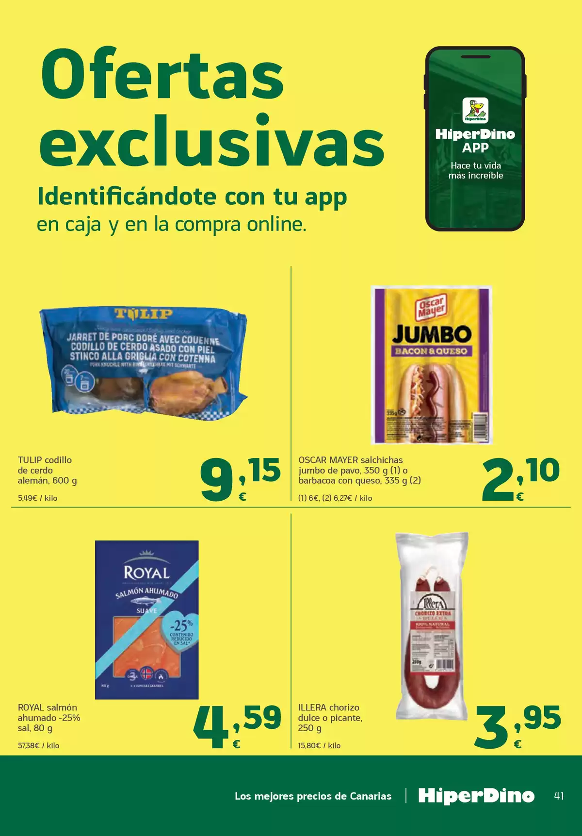 Ofertas de HiperDino España de 24 marzo a 8 abril 2026 Nuevas ofertas