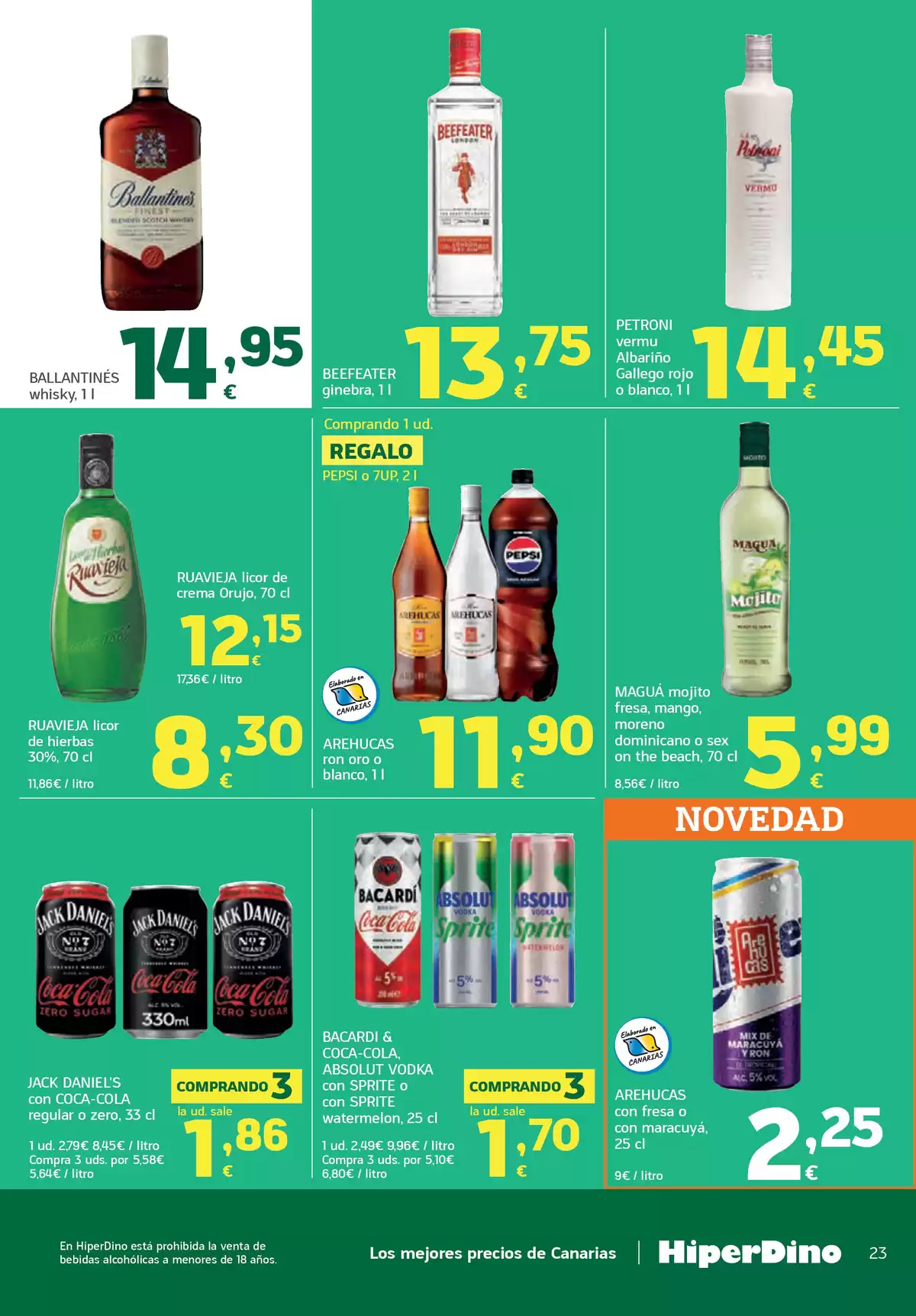 Ofertas de HiperDino España de 24 marzo a 8 abril 2026 Nuevas ofertas