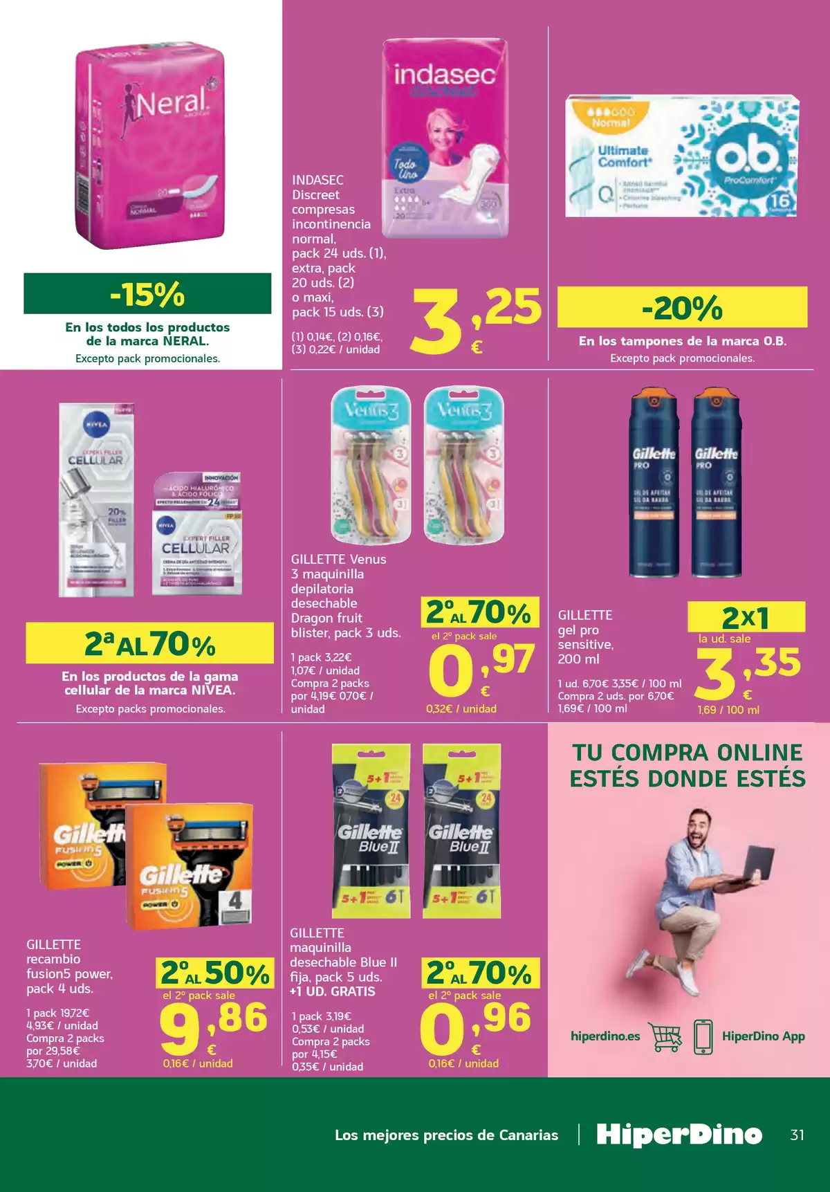 Ofertas de HiperDino España de 24 marzo a 8 abril 2026 Nuevas ofertas