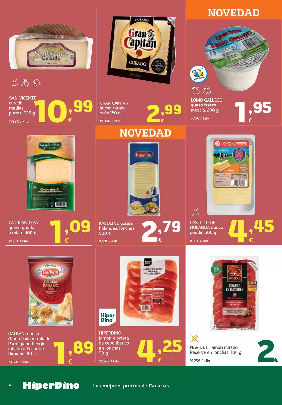 Ofertas de HiperDino España de 24 marzo a 8 abril 2026 Nuevas ofertas