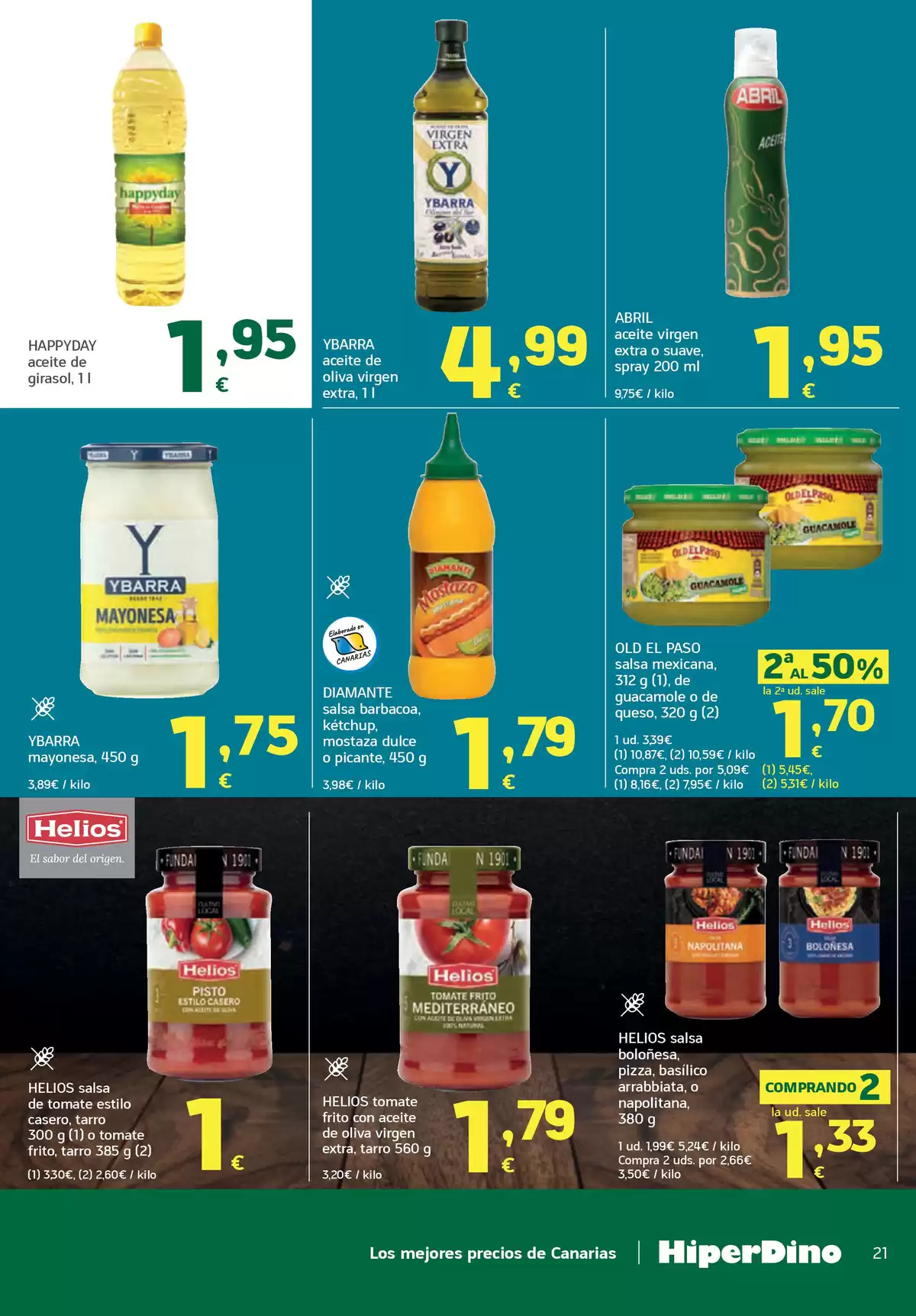 Ofertas de HiperDino España de 24 marzo a 8 abril 2026 Nuevas ofertas