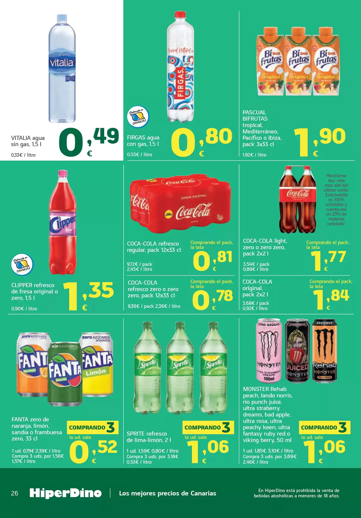 Ofertas de HiperDino España de 24 marzo a 8 abril 2026 Nuevas ofertas