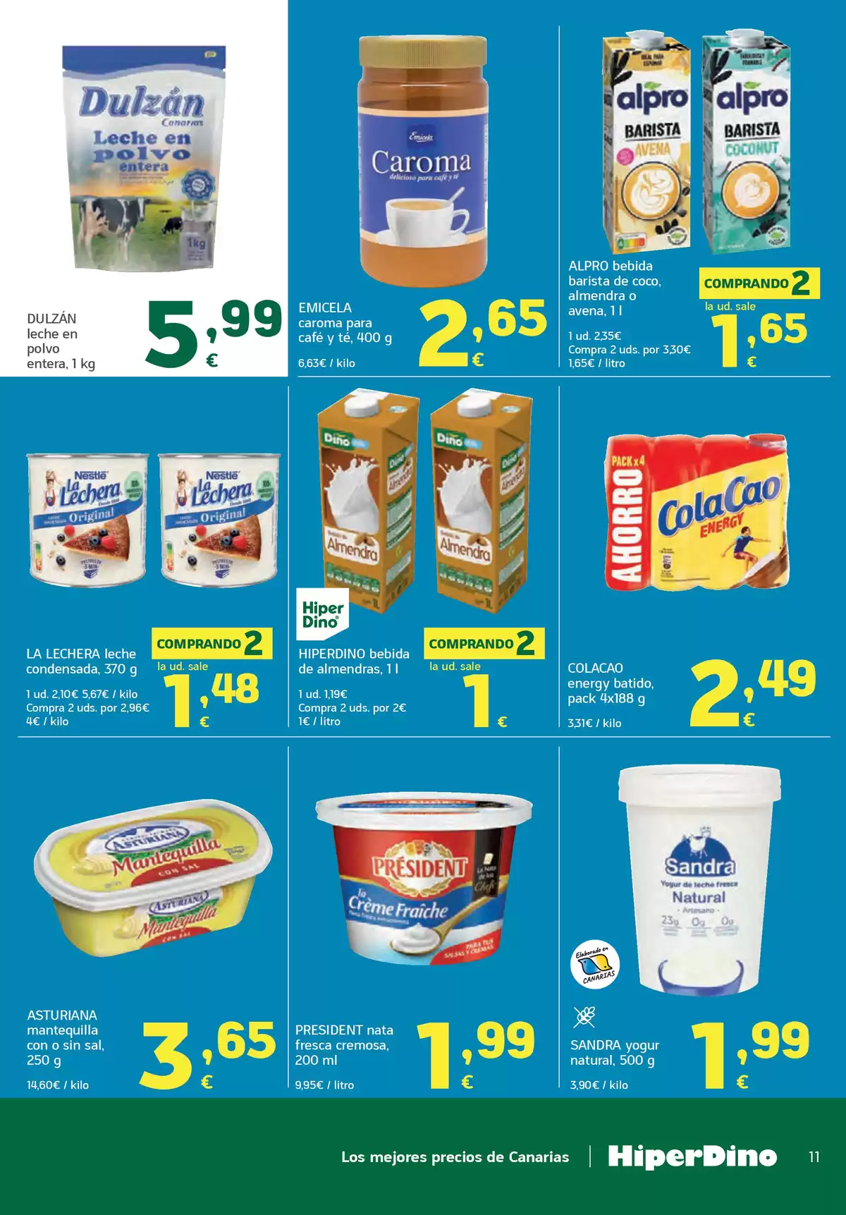 Ofertas de HiperDino España de 24 marzo a 8 abril 2026 Nuevas ofertas