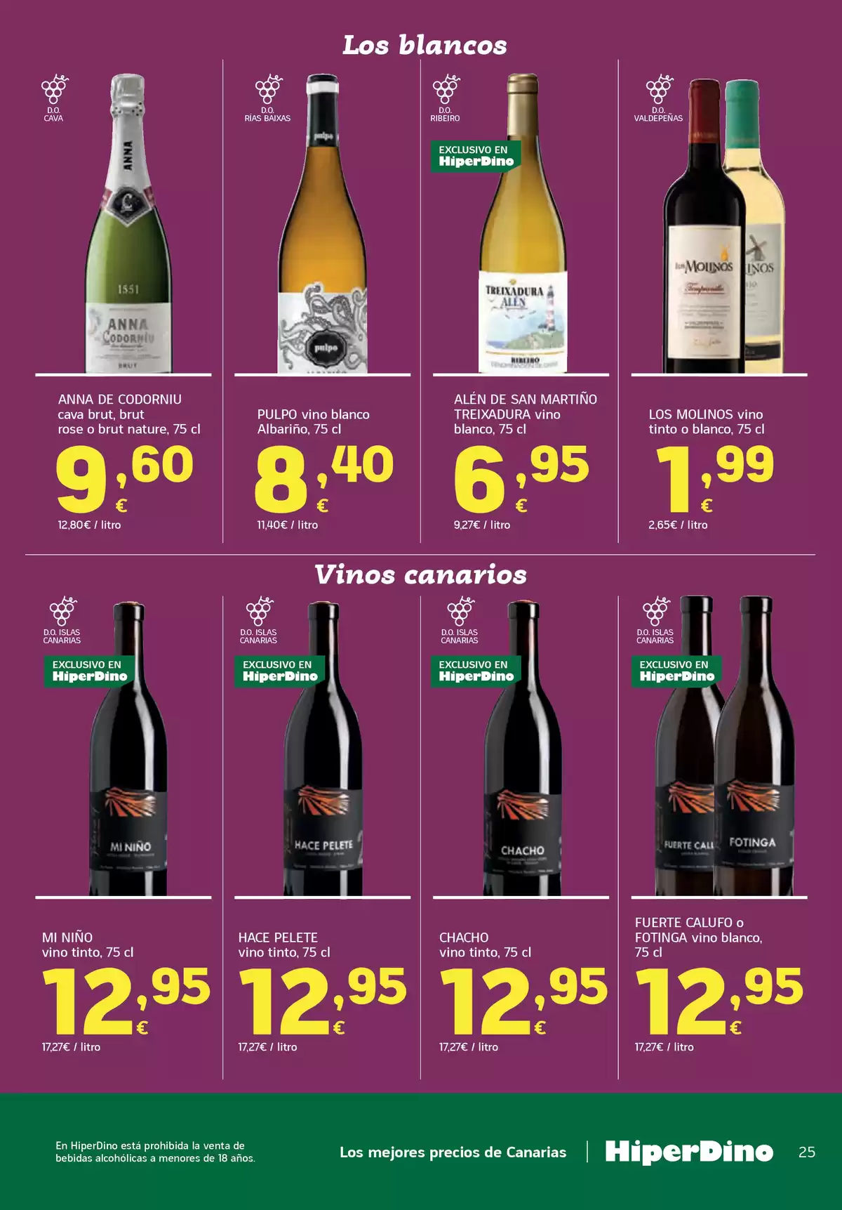 Ofertas de HiperDino España de 24 marzo a 8 abril 2026 Nuevas ofertas