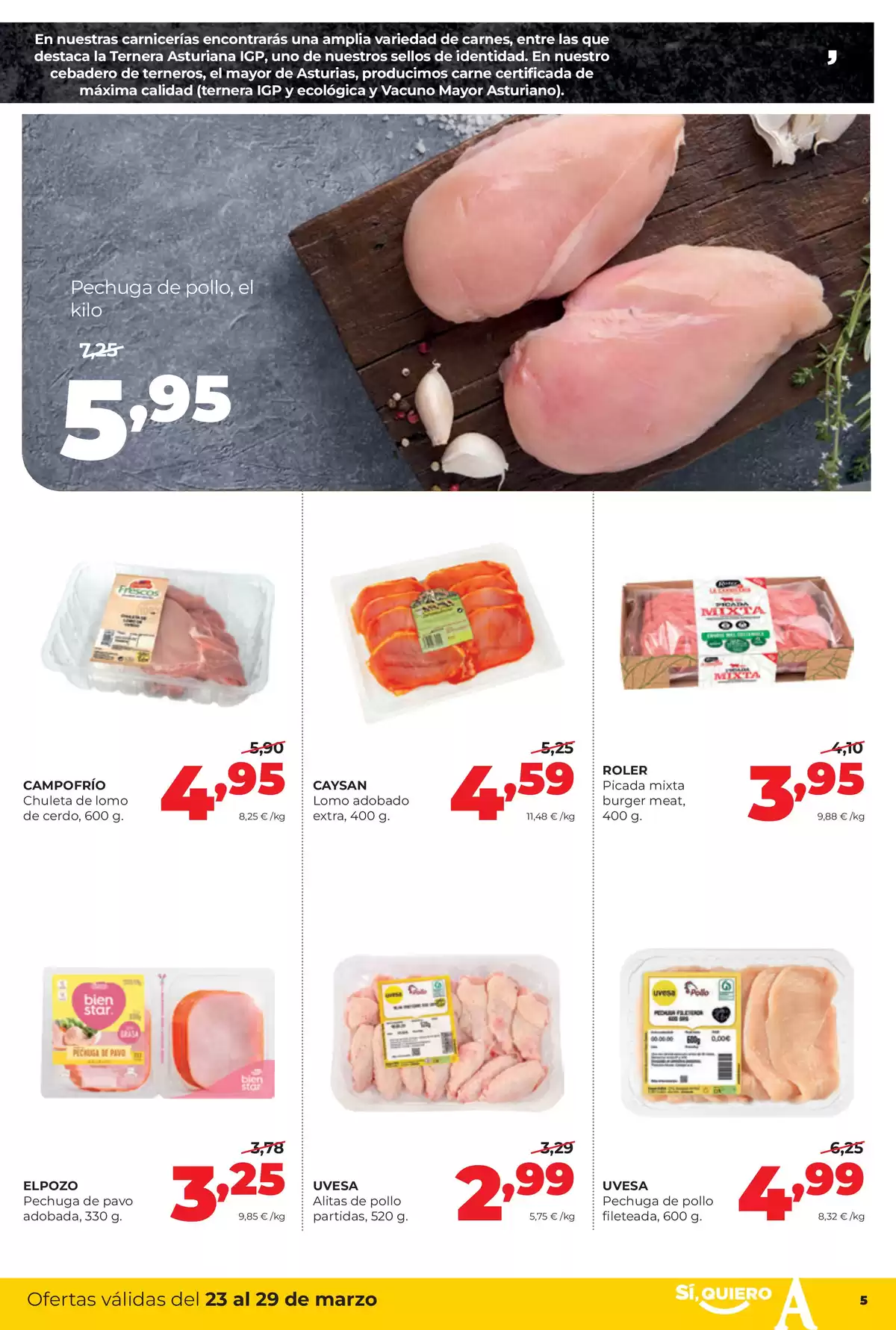 Ofertas de ‎Alimerka Supermercados‎ España de 23 a 29 marzo 2026 Ofertas semanales