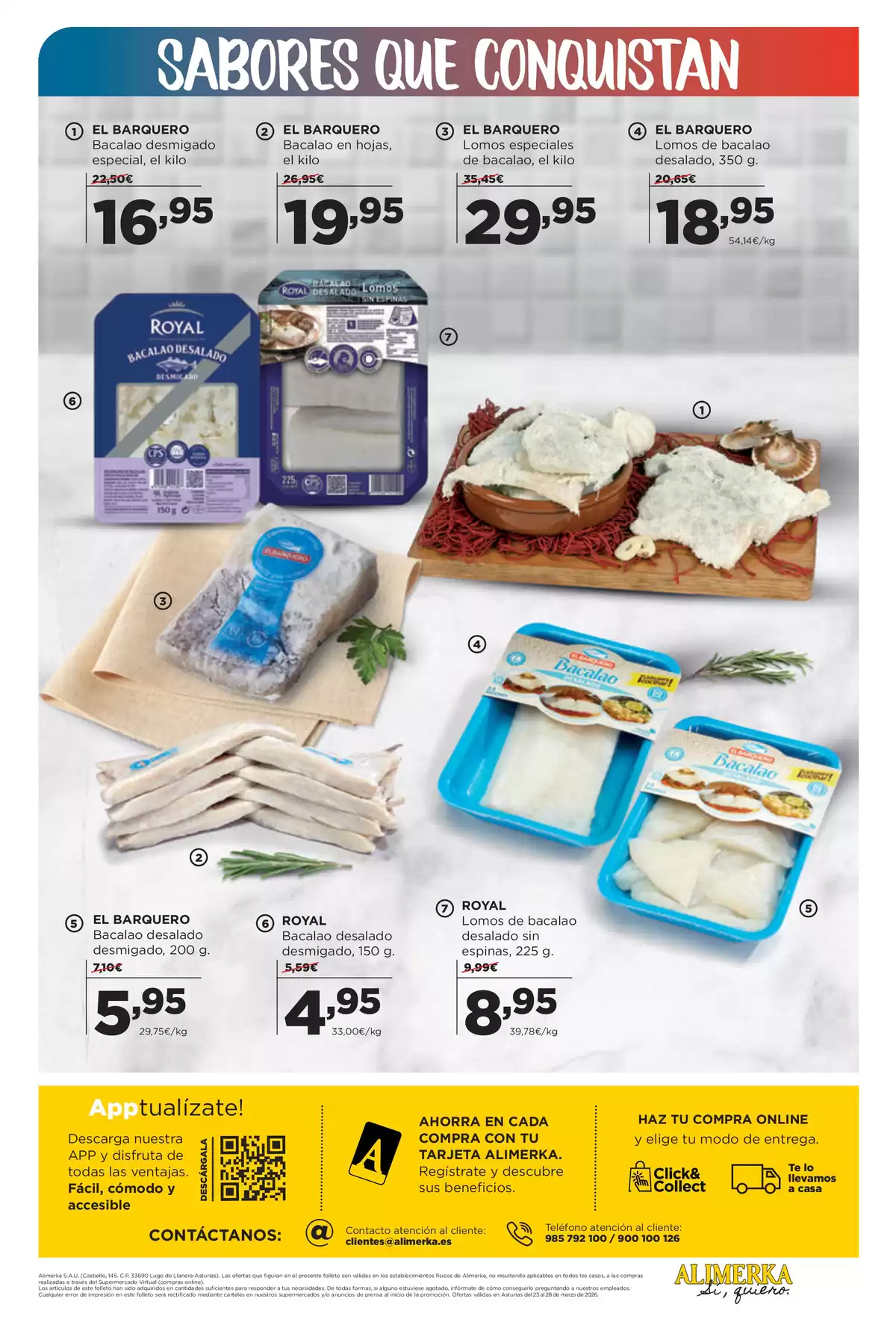 Ofertas de ‎Alimerka Supermercados‎ España de 23 a 29 marzo 2026 Ofertas semanales