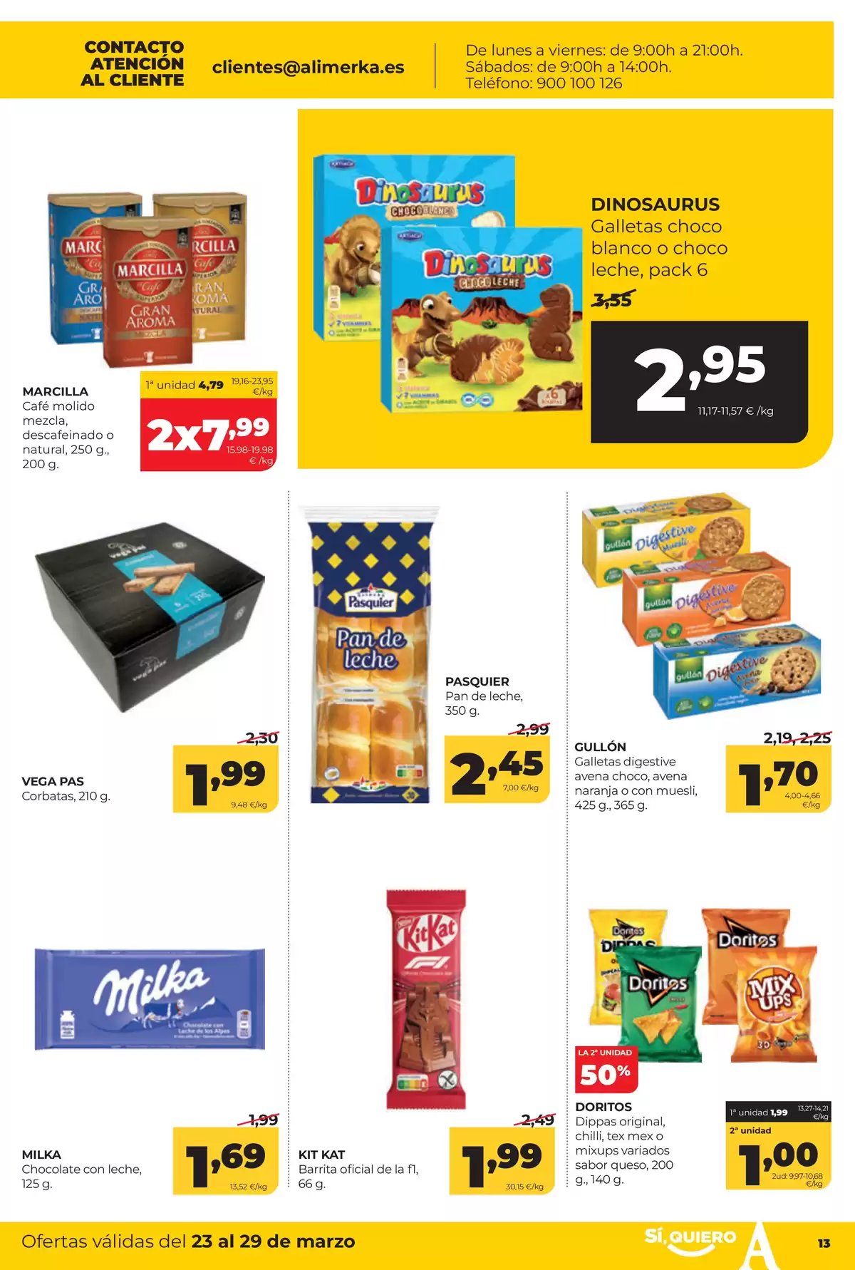 Ofertas de ‎Alimerka Supermercados‎ España de 23 a 29 marzo 2026 Ofertas semanales
