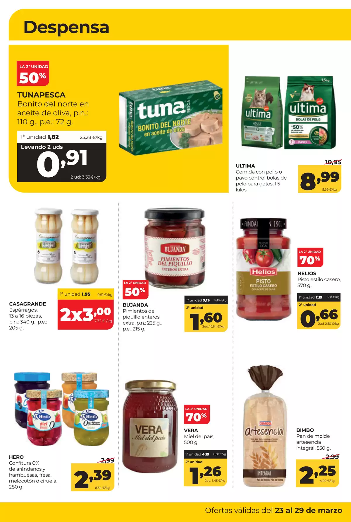 Ofertas de ‎Alimerka Supermercados‎ España de 23 a 29 marzo 2026 Ofertas semanales