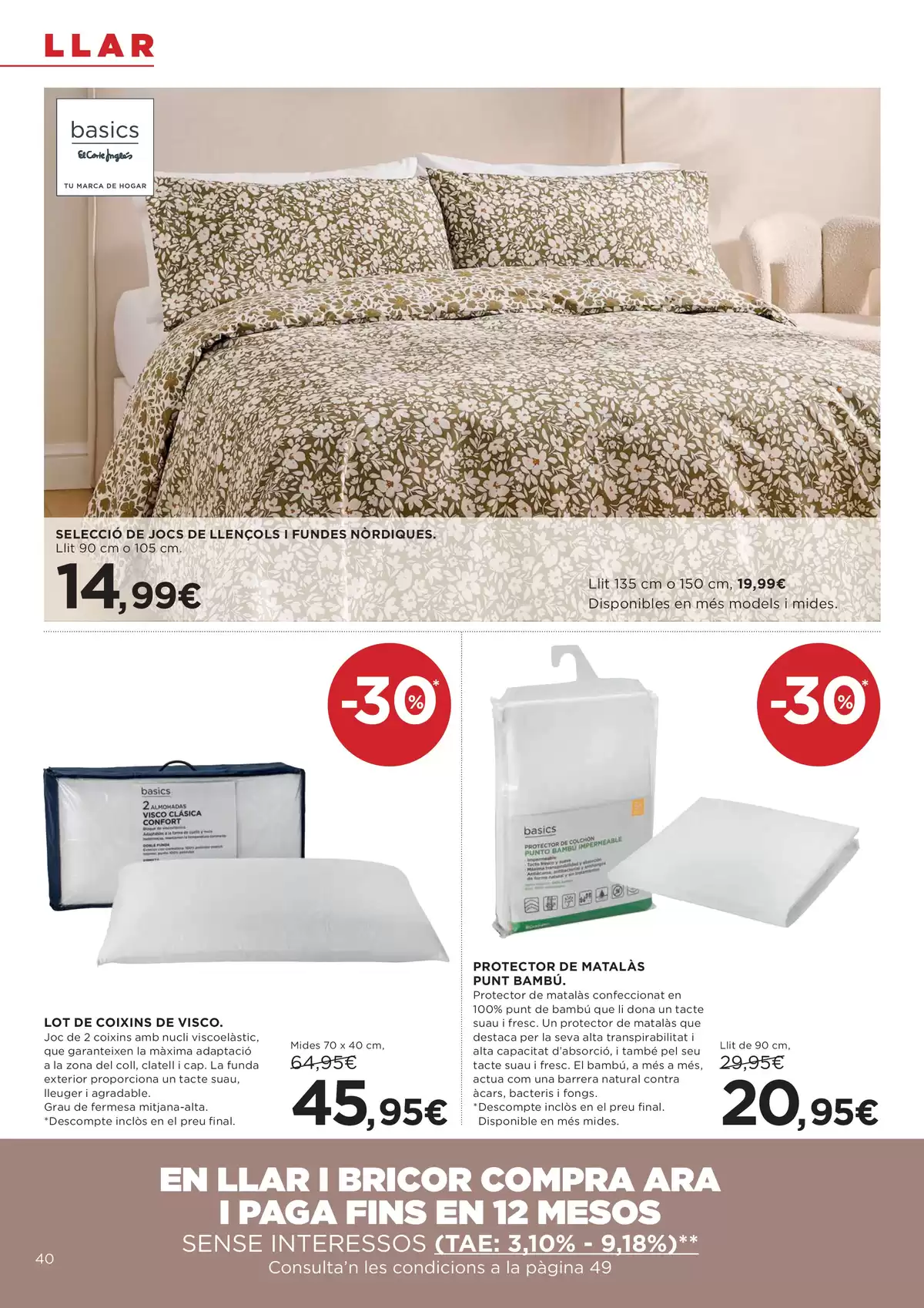 Ofertas de Hipercor España de 25 marzo a 8 abril 2026 -70% 2a Unitat En Milers De Productes