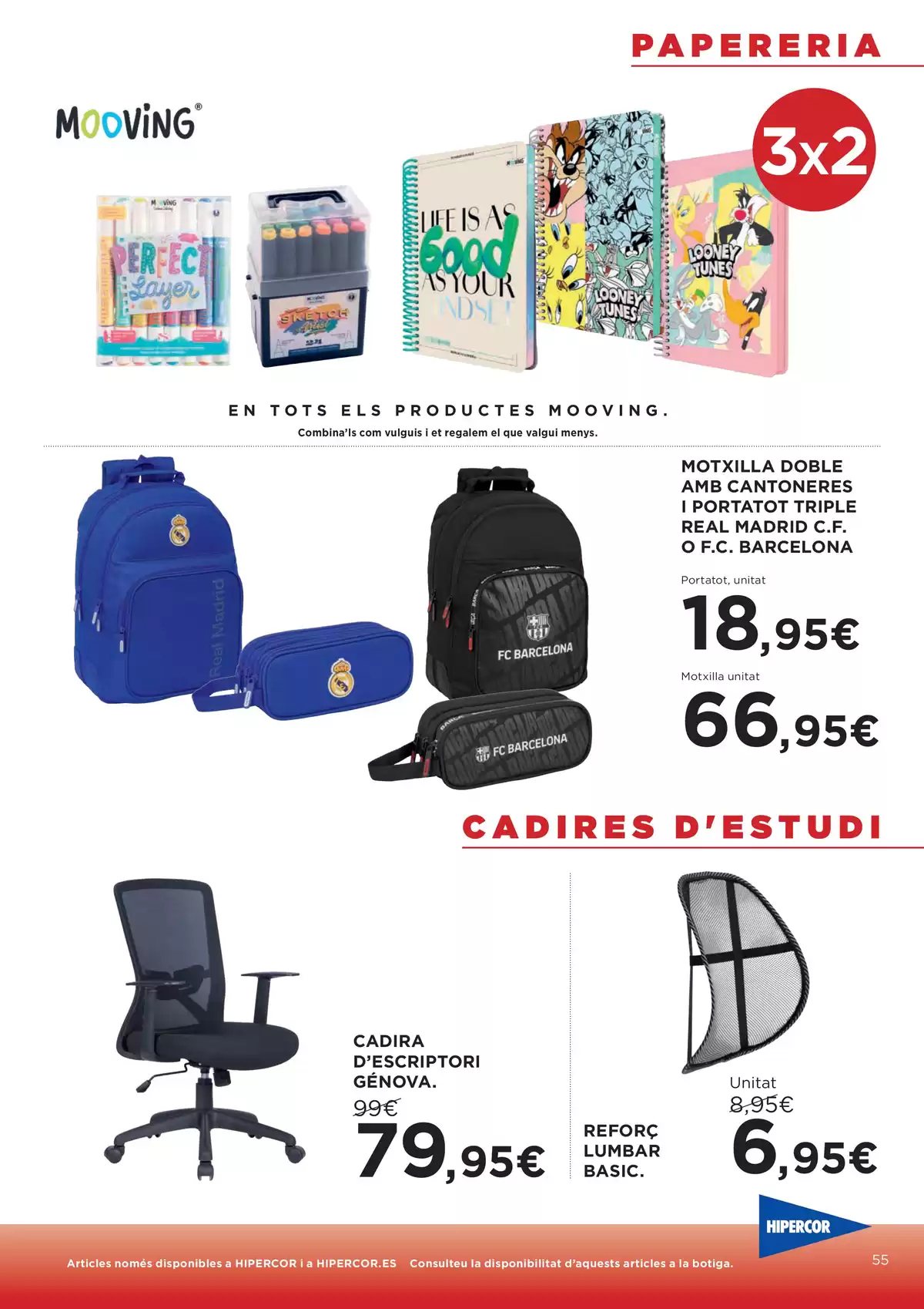 Ofertas de Hipercor España de 25 marzo a 8 abril 2026 -70% 2a Unitat En Milers De Productes