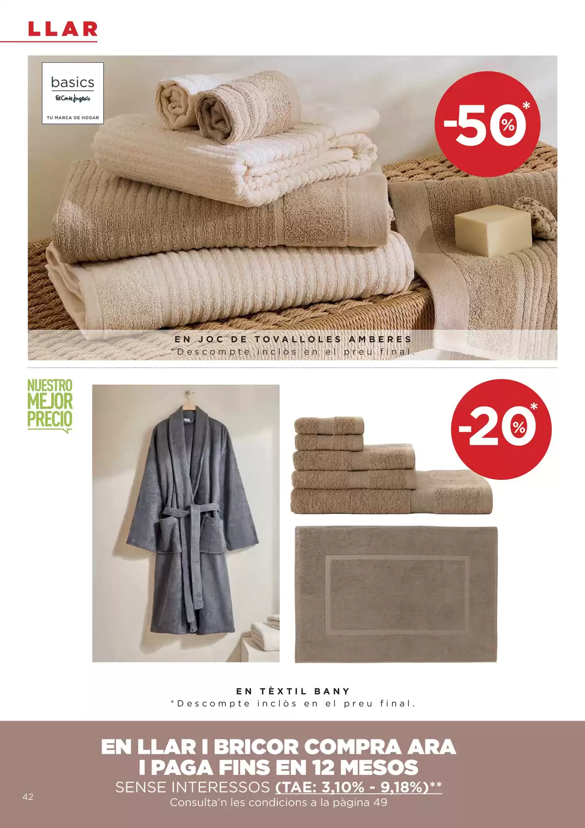 Ofertas de Hipercor España de 25 marzo a 8 abril 2026 -70% 2a Unitat En Milers De Productes