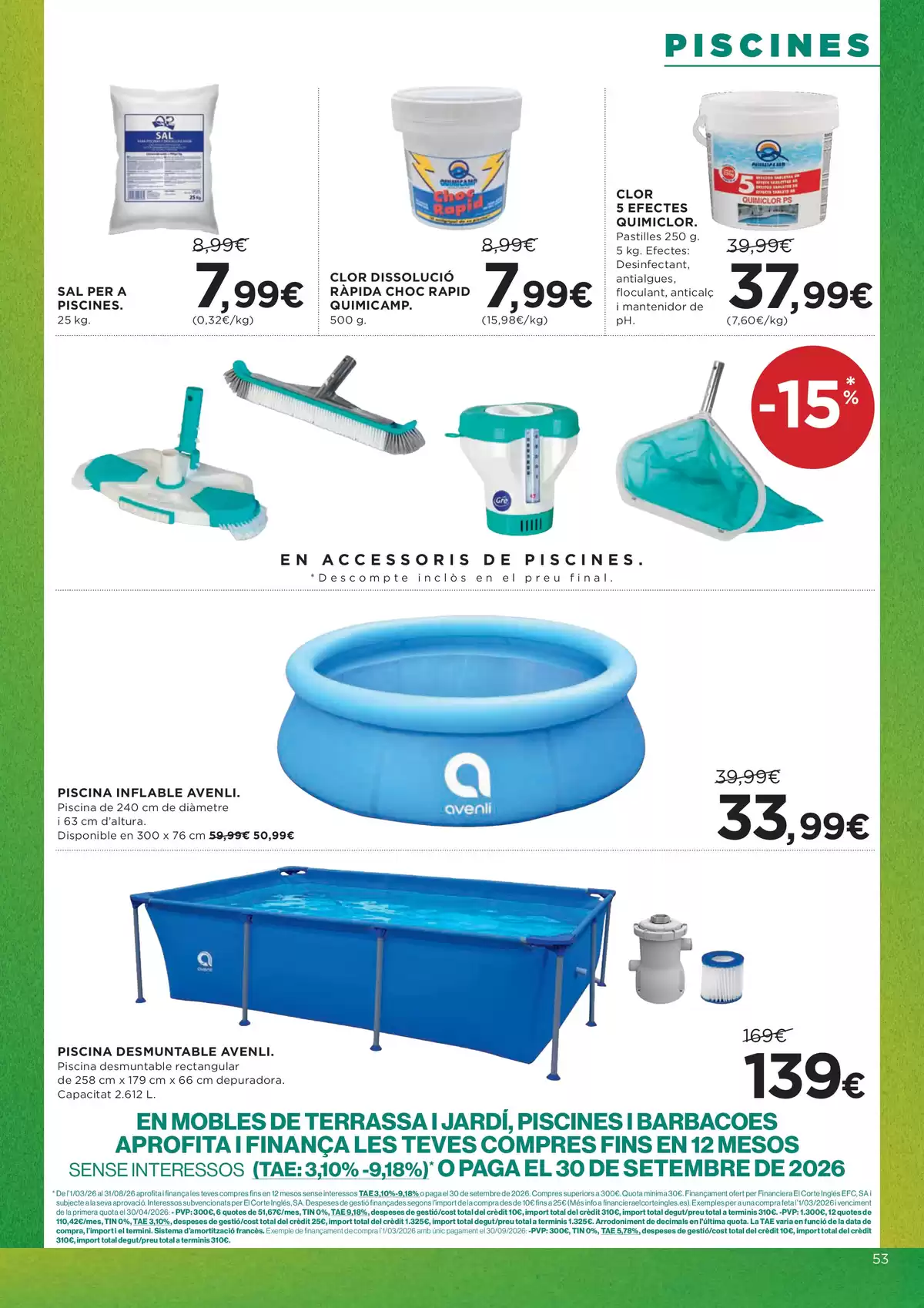 Ofertas de Hipercor España de 25 marzo a 8 abril 2026 -70% 2a Unitat En Milers De Productes
