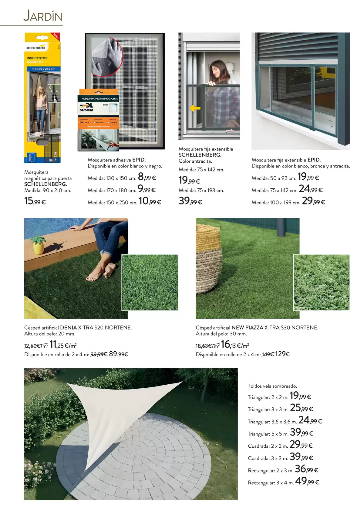 Ofertas de Hipercor España de 16 marzo a 3 mayo 2026 Terraza y jardín