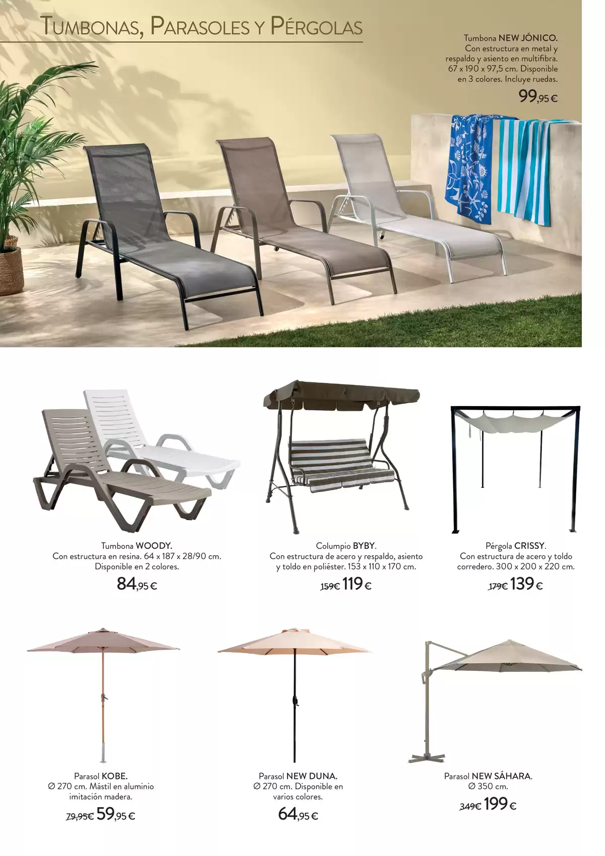 Ofertas de Hipercor España de 16 marzo a 3 mayo 2026 Terraza y jardín