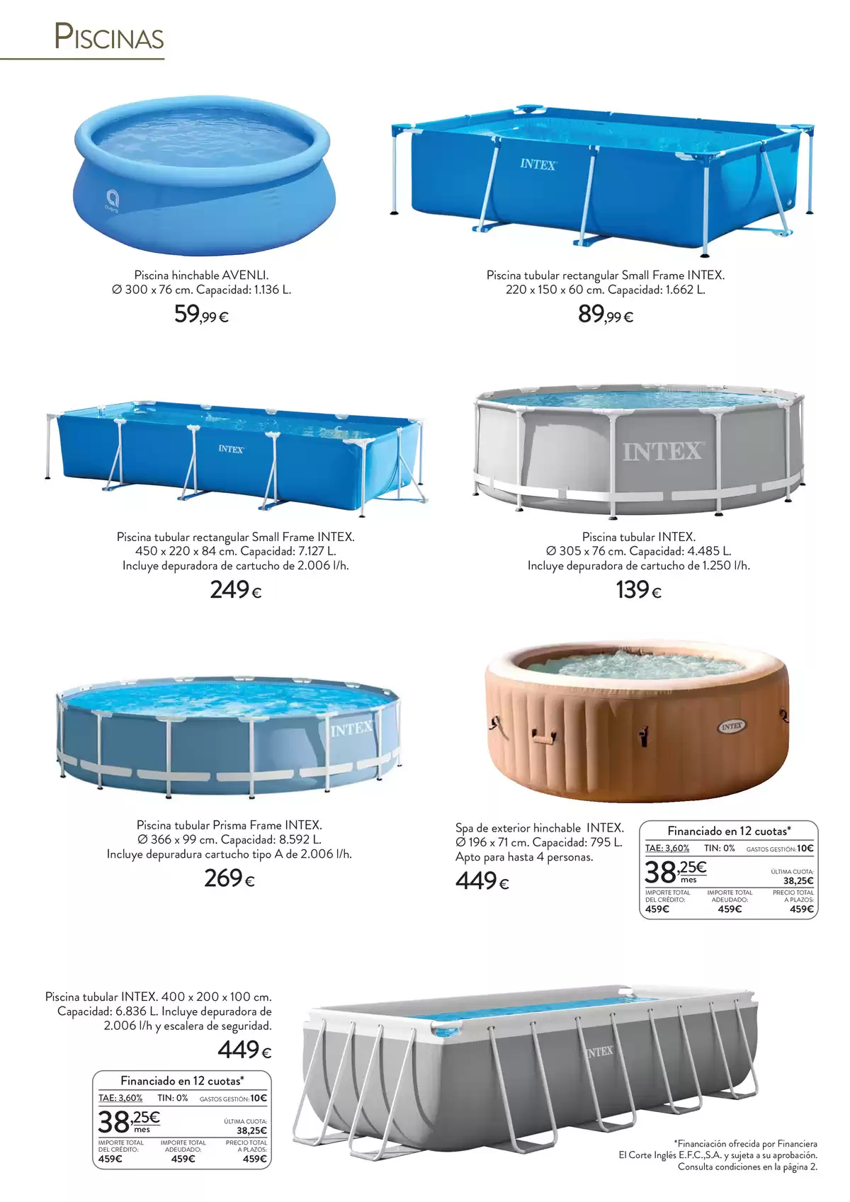 Ofertas de Hipercor España de 16 marzo a 3 mayo 2026 Terraza y jardín