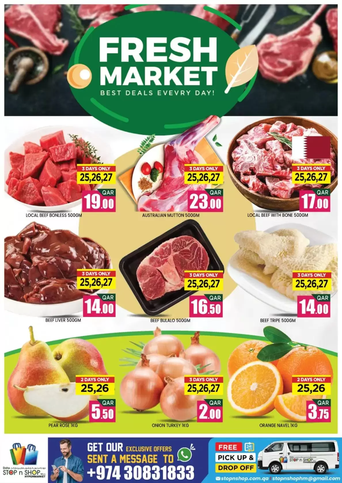 STOP N SHOP Qatar offers from 25 to 27 March 2026 Price smashing