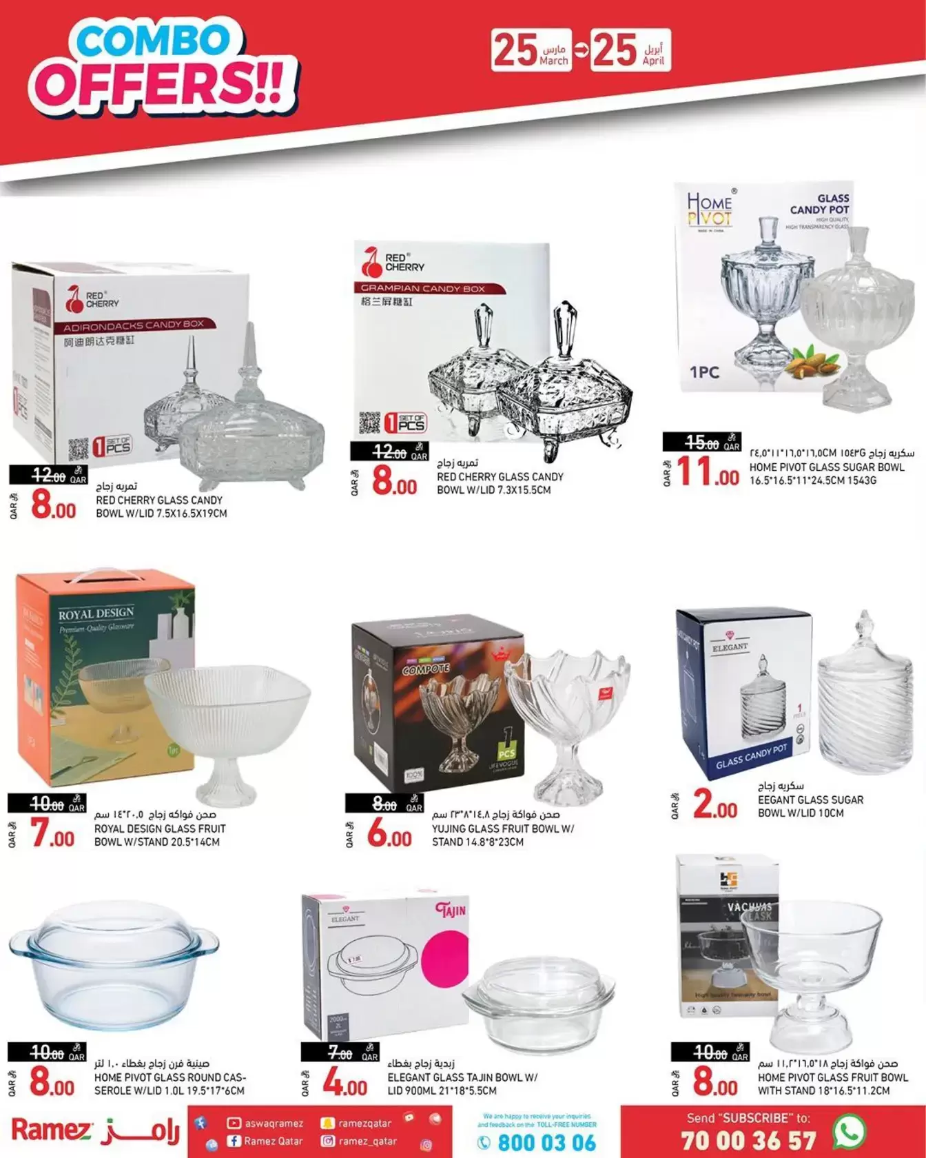 Ofertas de Mercados Ramez Katar de 25 marzo a 25 abril 2026 Las ofertas más fuertes