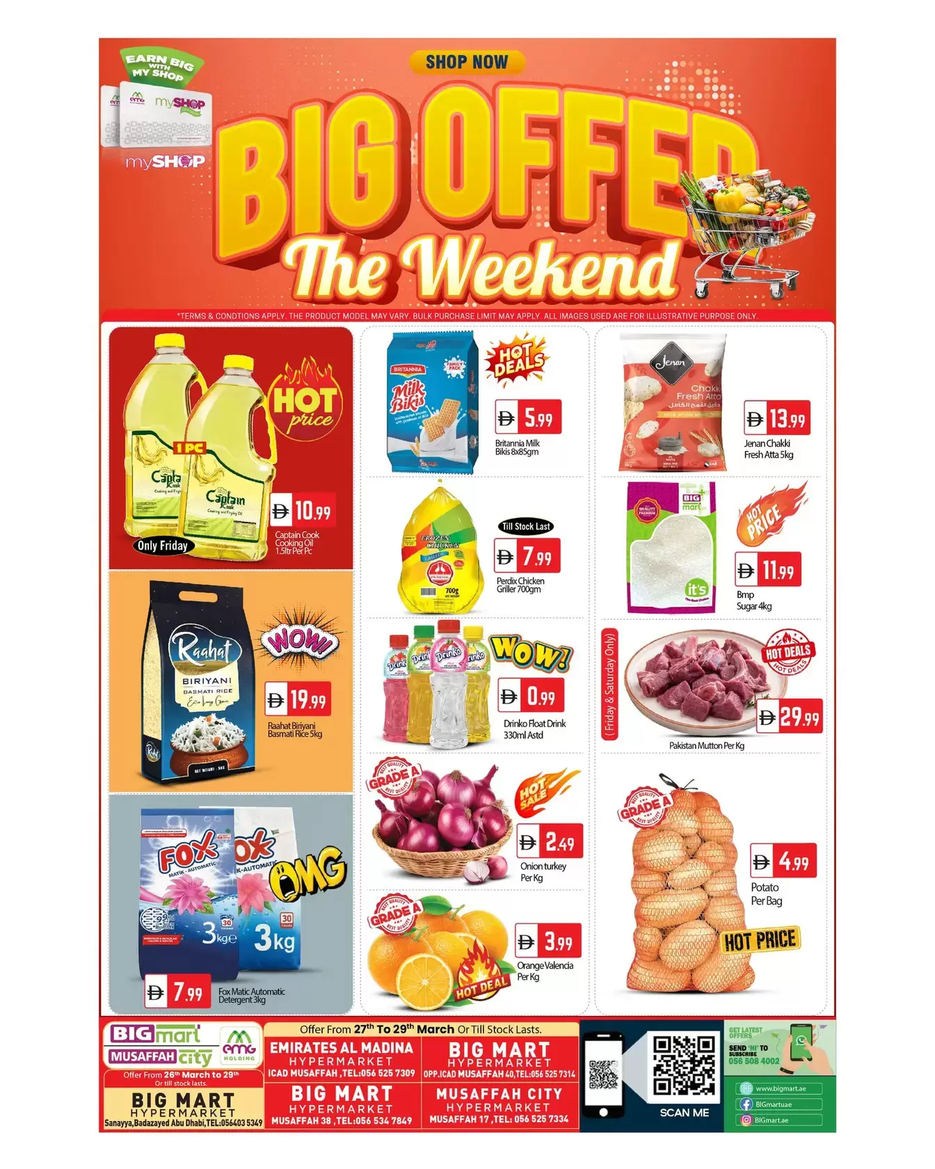 BIGmart UAE offers from 27 to 29 March 2026 Weekend Deals - Page 1