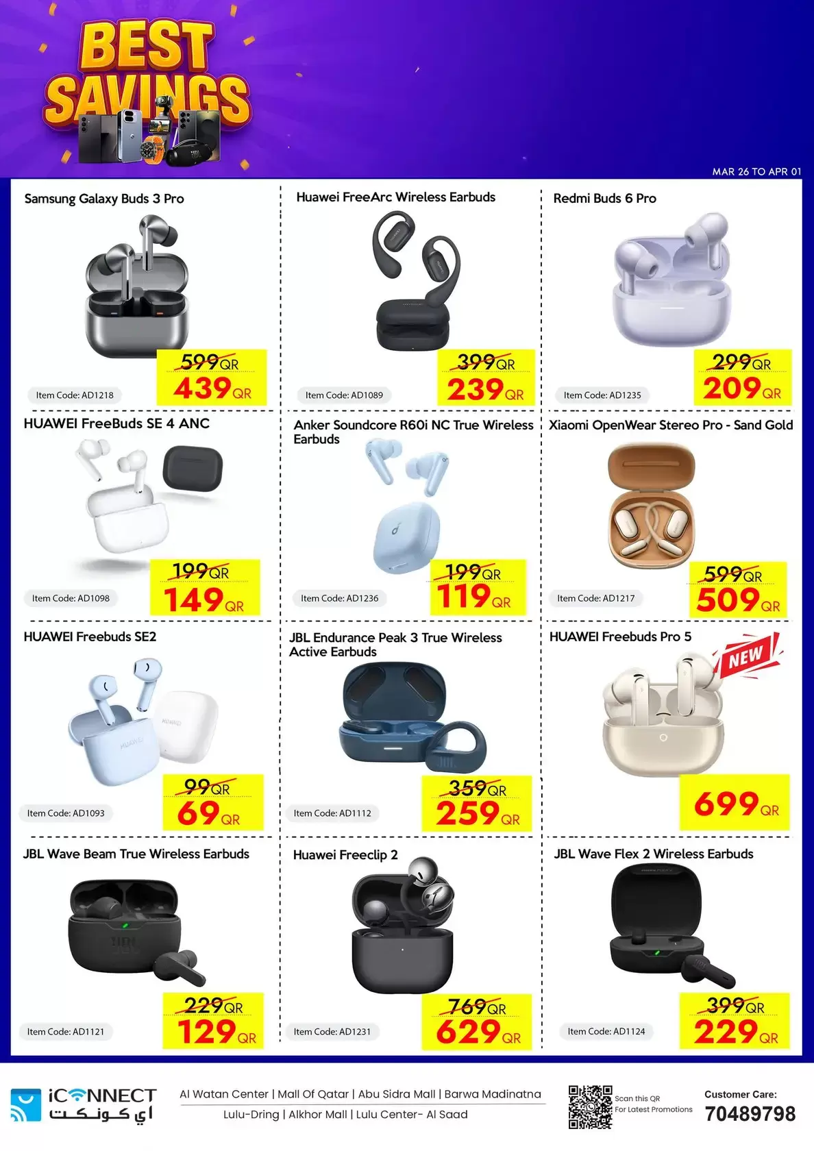IConnect Qatar offers from 26 March to 1 April 2026 Best Savings