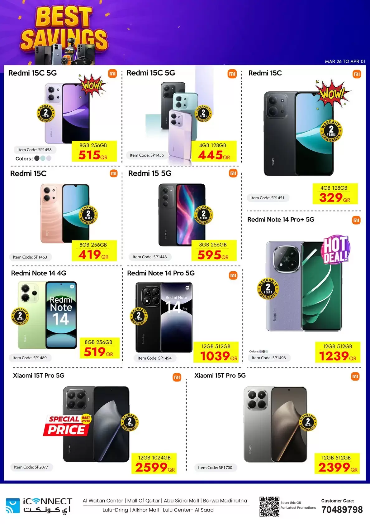 IConnect Qatar offers from 26 March to 1 April 2026 Best Savings